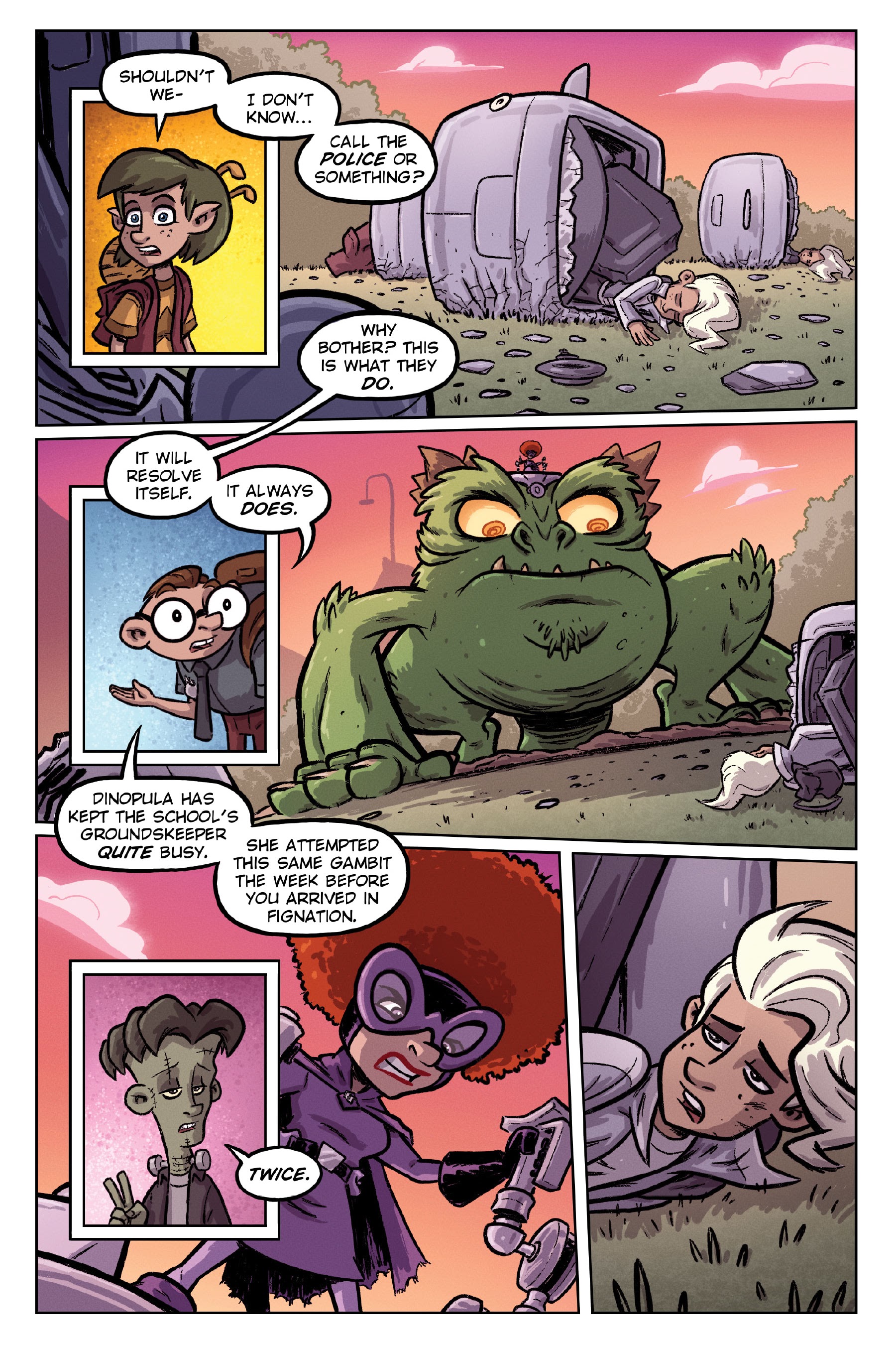 Read online Oddly Normal (2014) comic -  Issue #19 - 13