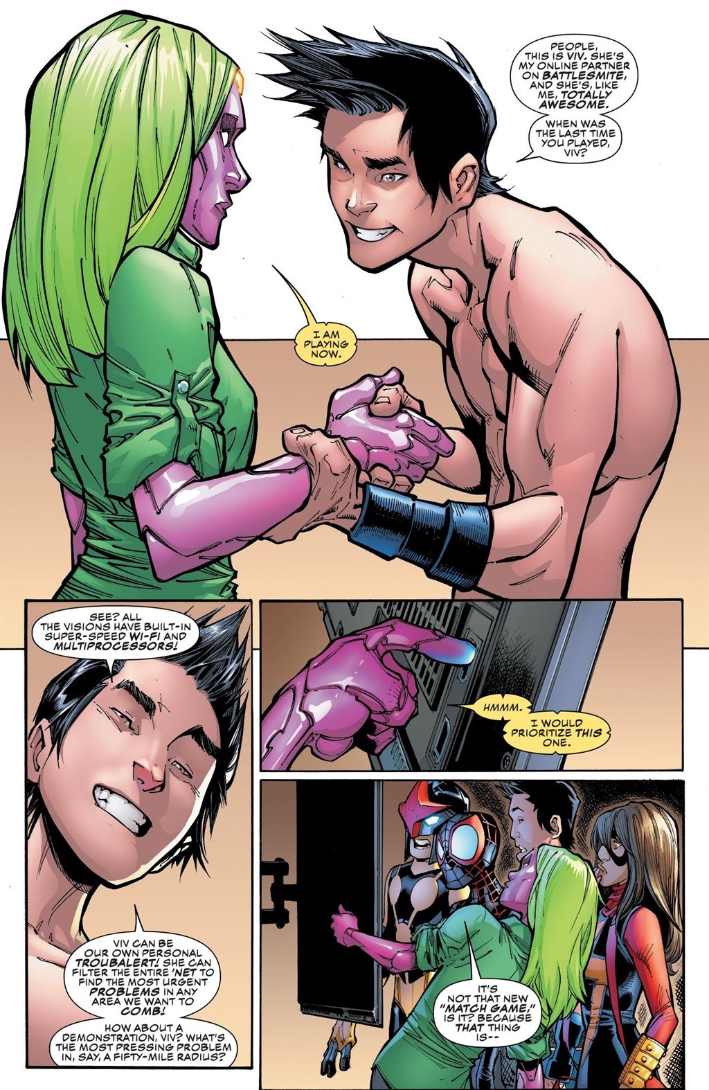 Read online Ms. Marvel Meets The Marvel Universe comic -  Issue # TPB (Part 3) - 29