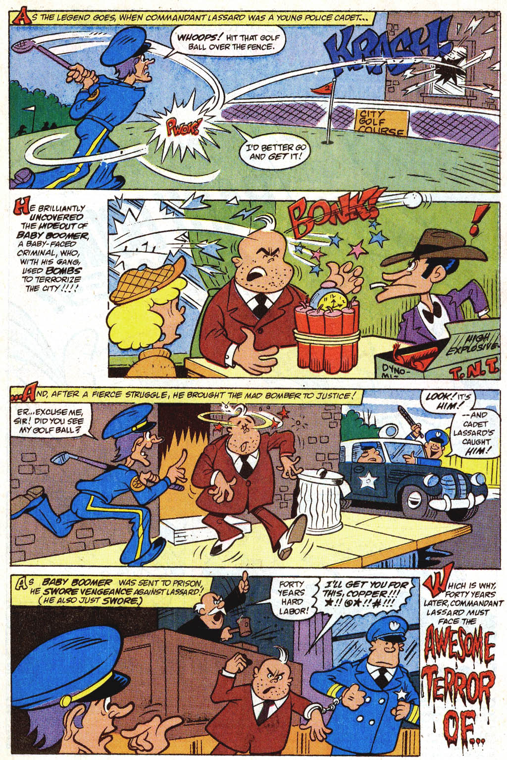 Read online Police Academy comic -  Issue #4 - 2