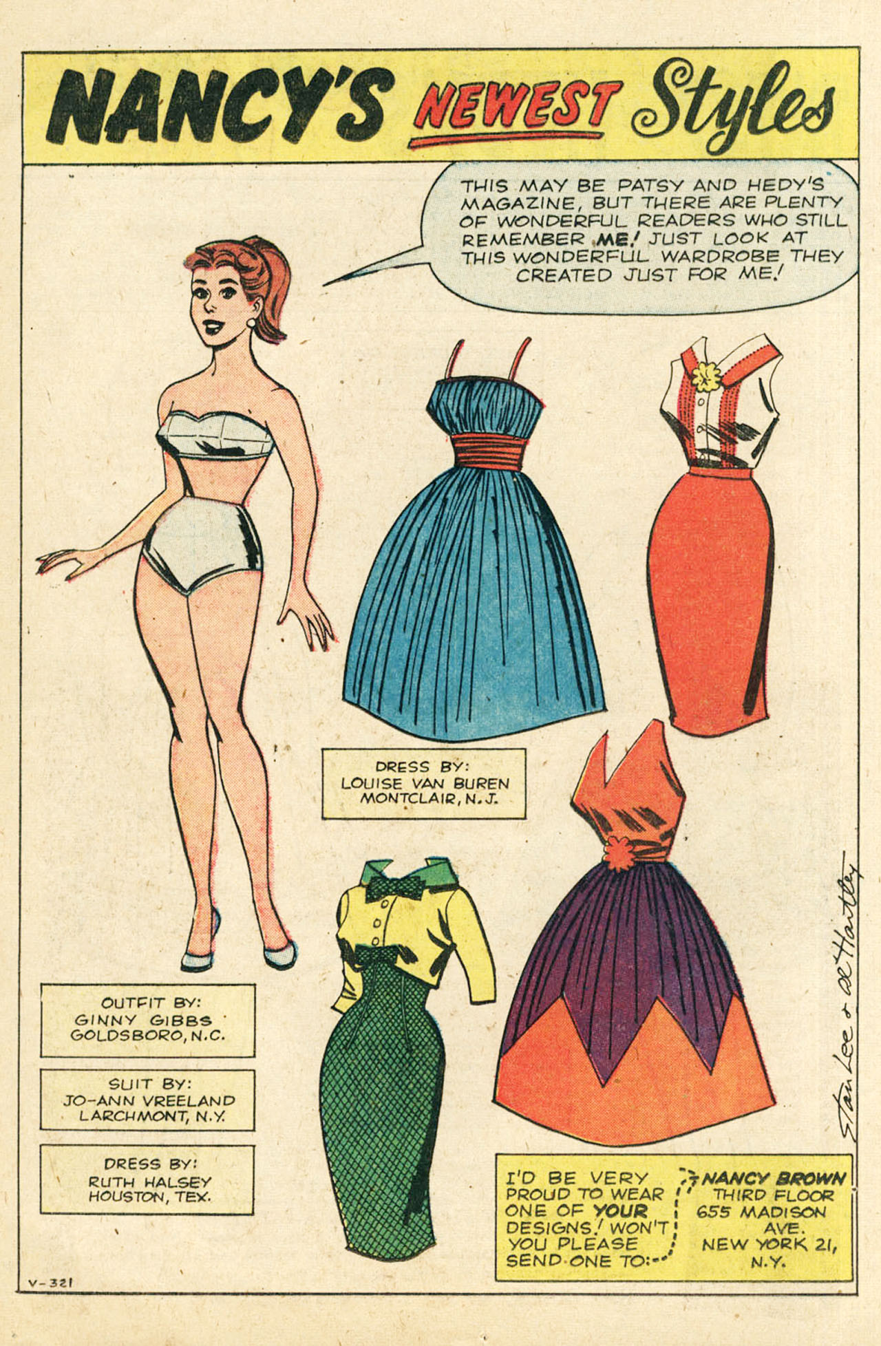 Read online Patsy and Hedy comic -  Issue #78 - 25