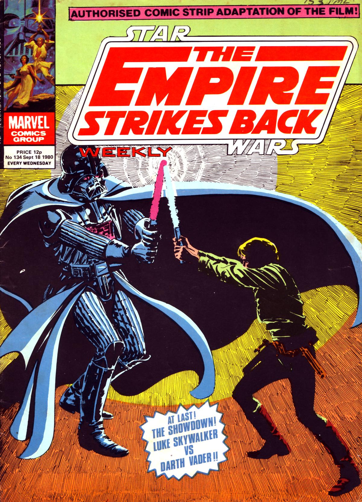 Read online Star Wars Weekly comic -  Issue #134 - 1