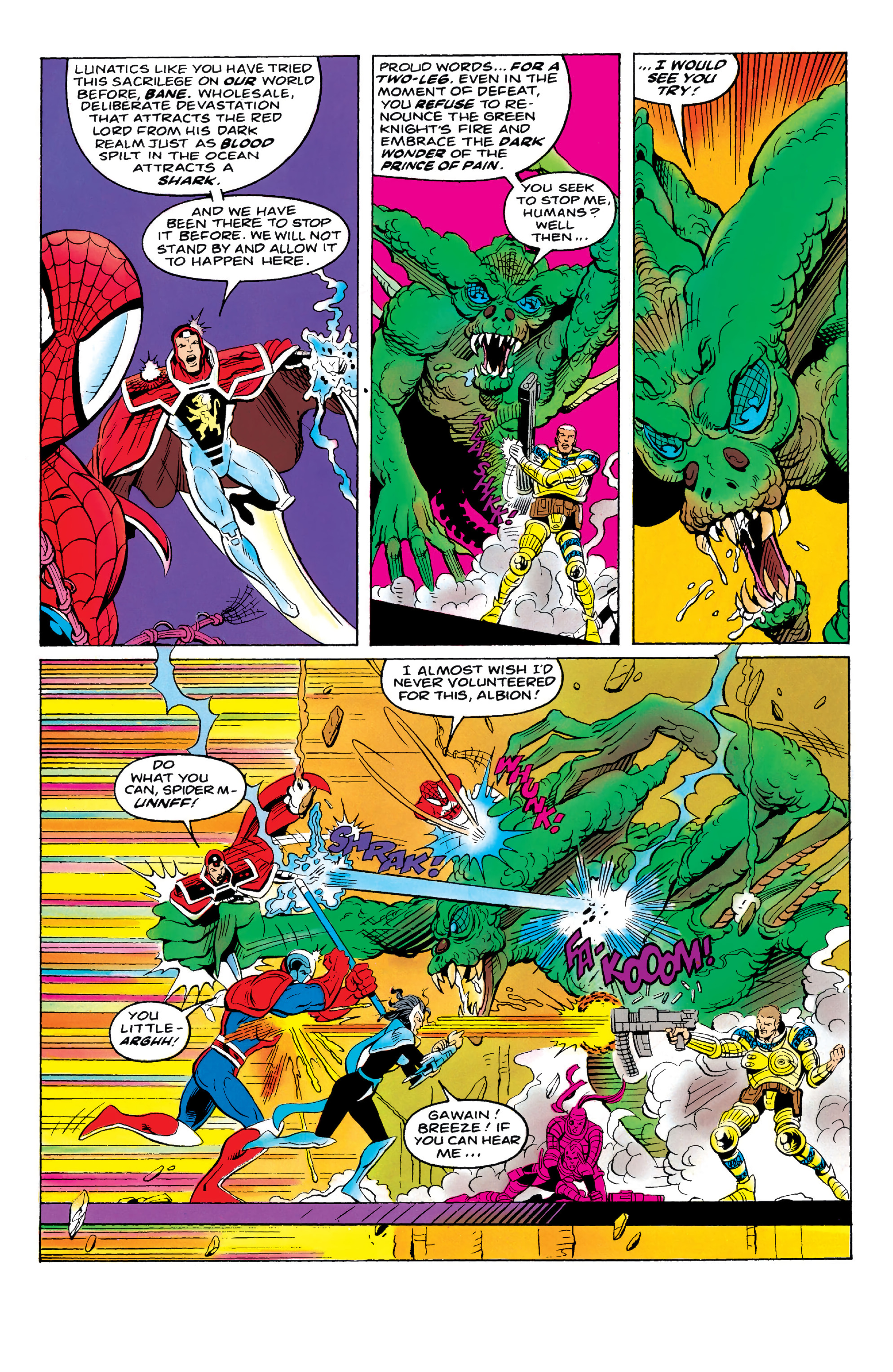 Read online Knights of Pendragon Omnibus comic -  Issue # TPB (Part 7) - 9