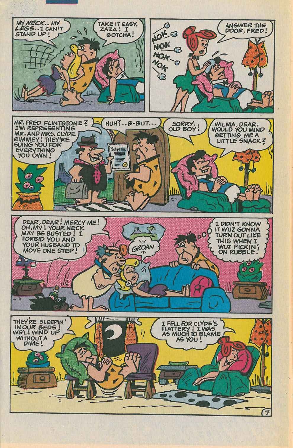 Read online The Flintstones (1992) comic -  Issue #8 - 12