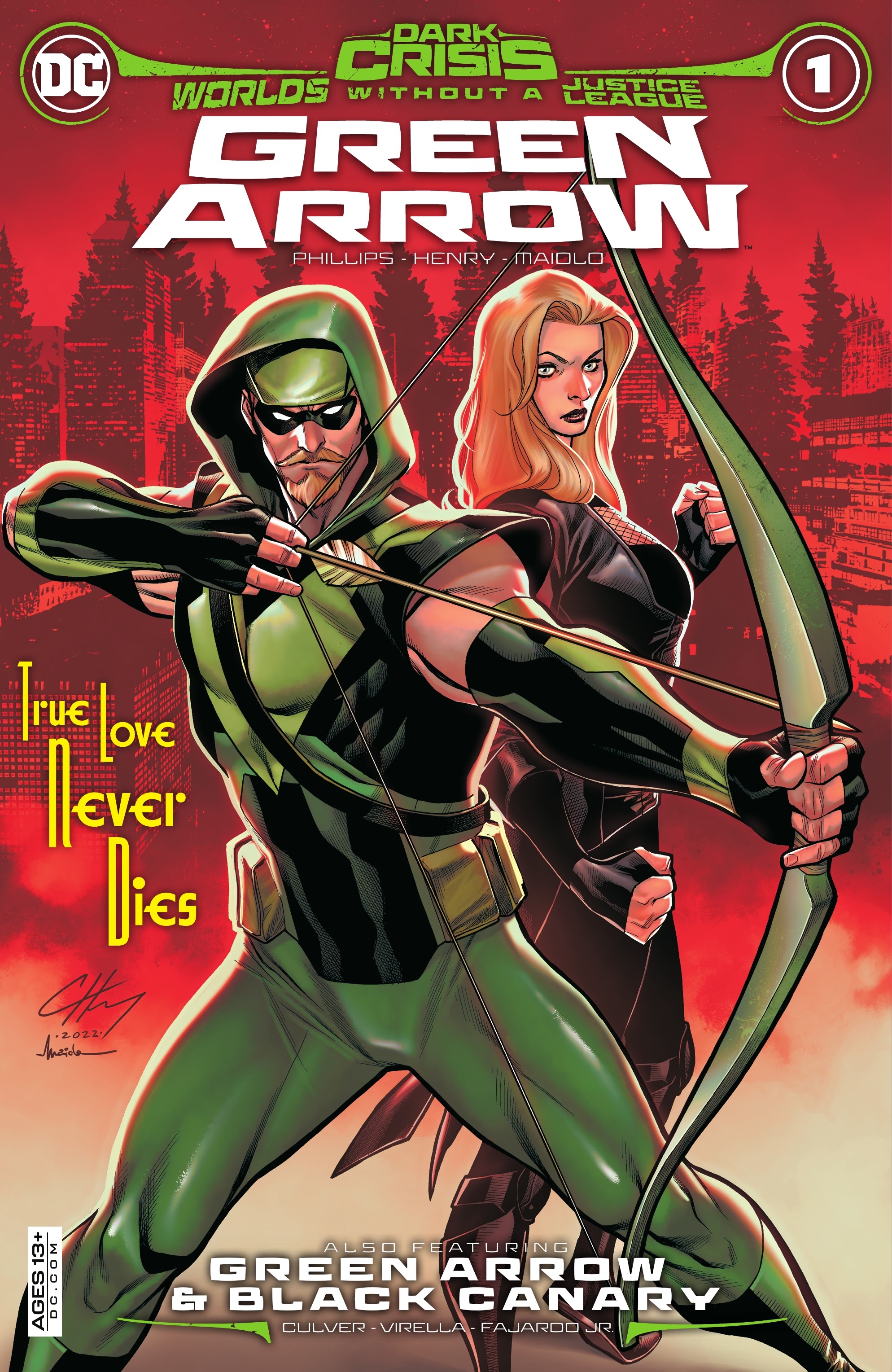 Read online Dark Crisis: Worlds Without A Justice League - Green Arrow comic -  Issue #1 - 1