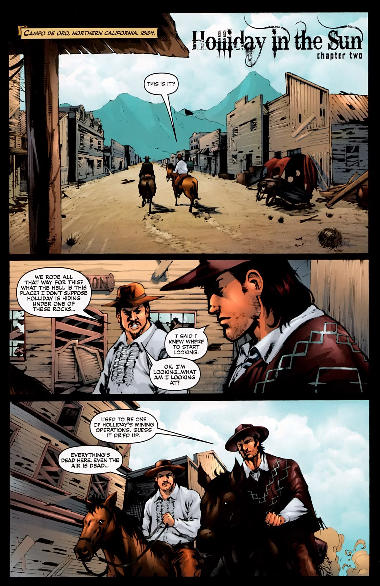 Read online The Man with No Name comic -  Issue #8 - 3