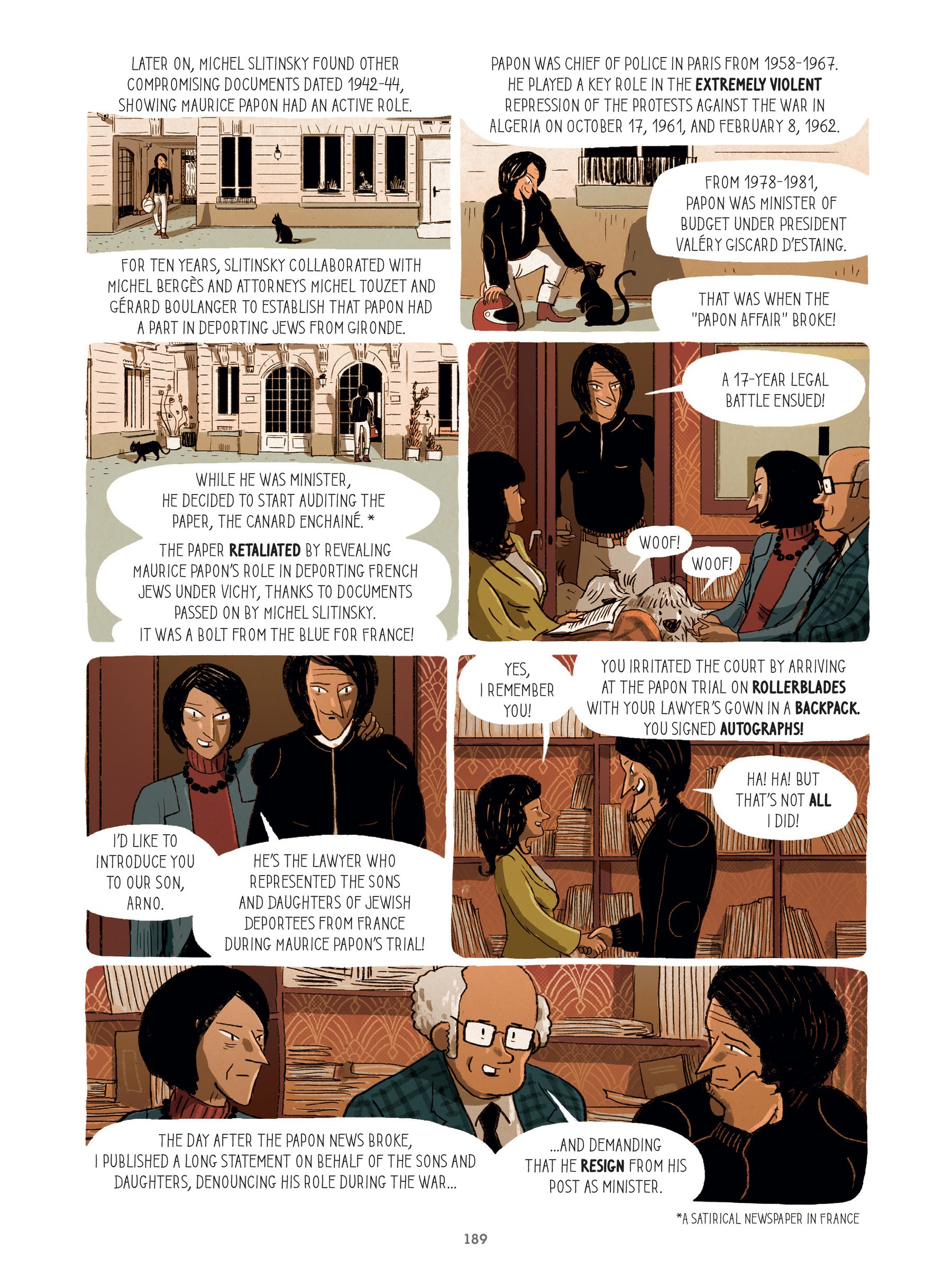 Read online For Justice: The Serge & Beate Klarsfeld Story comic -  Issue # TPB (Part 2) - 88
