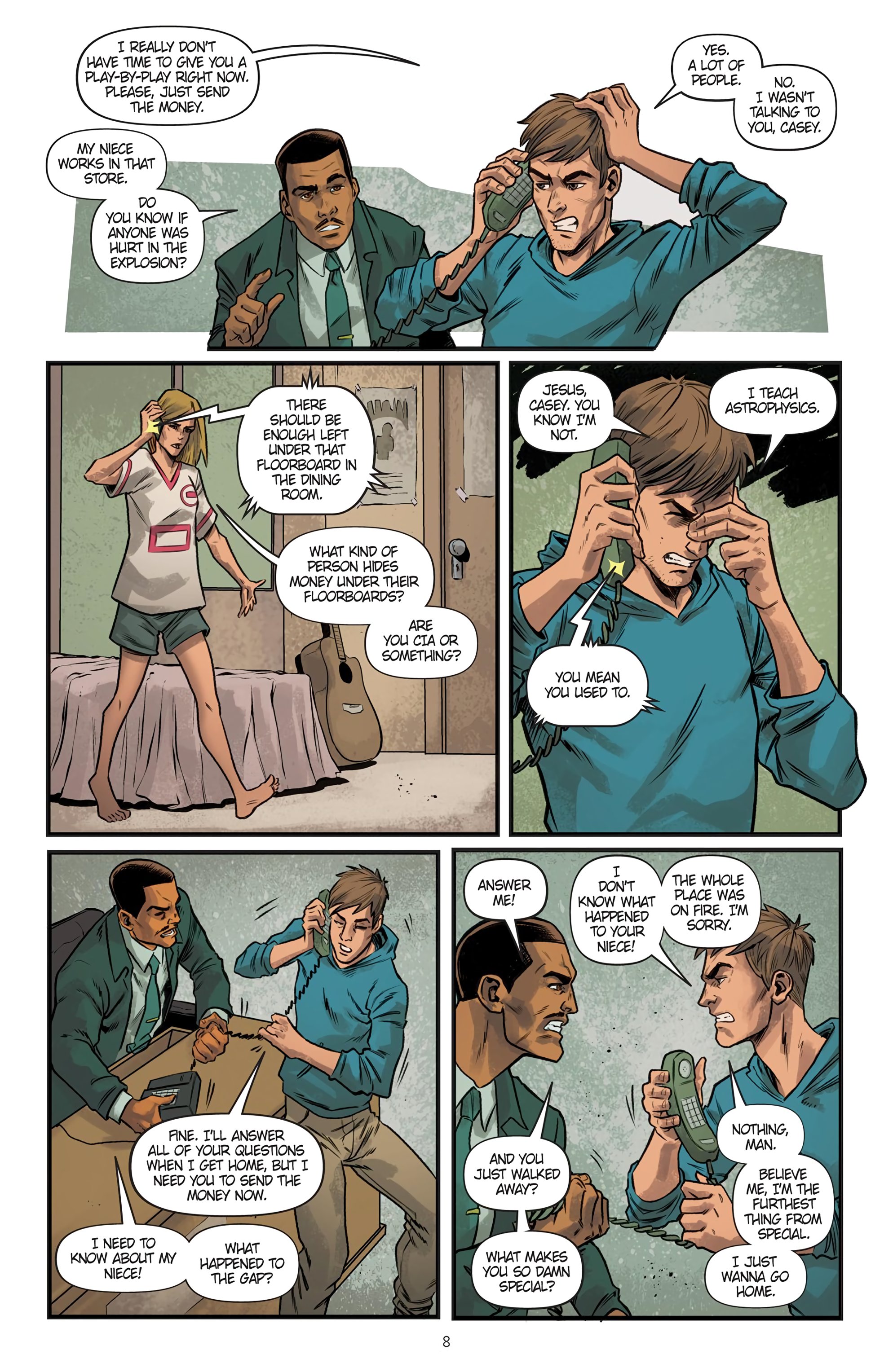 Read online Hustle and Heart: Foretold comic -  Issue # TPB - 8