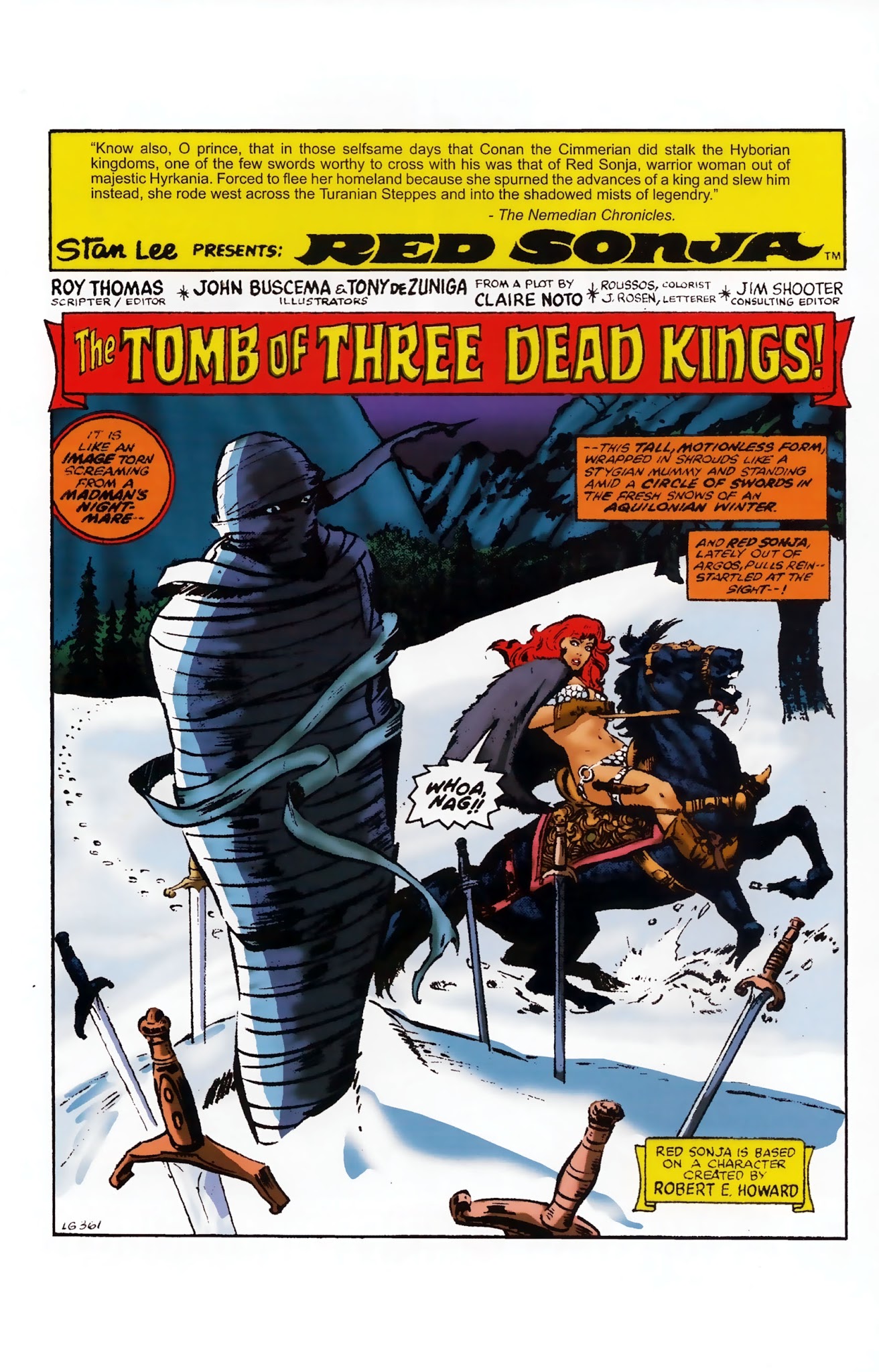 Read online The Adventures of Red Sonja comic -  Issue # TPB 3 - 126