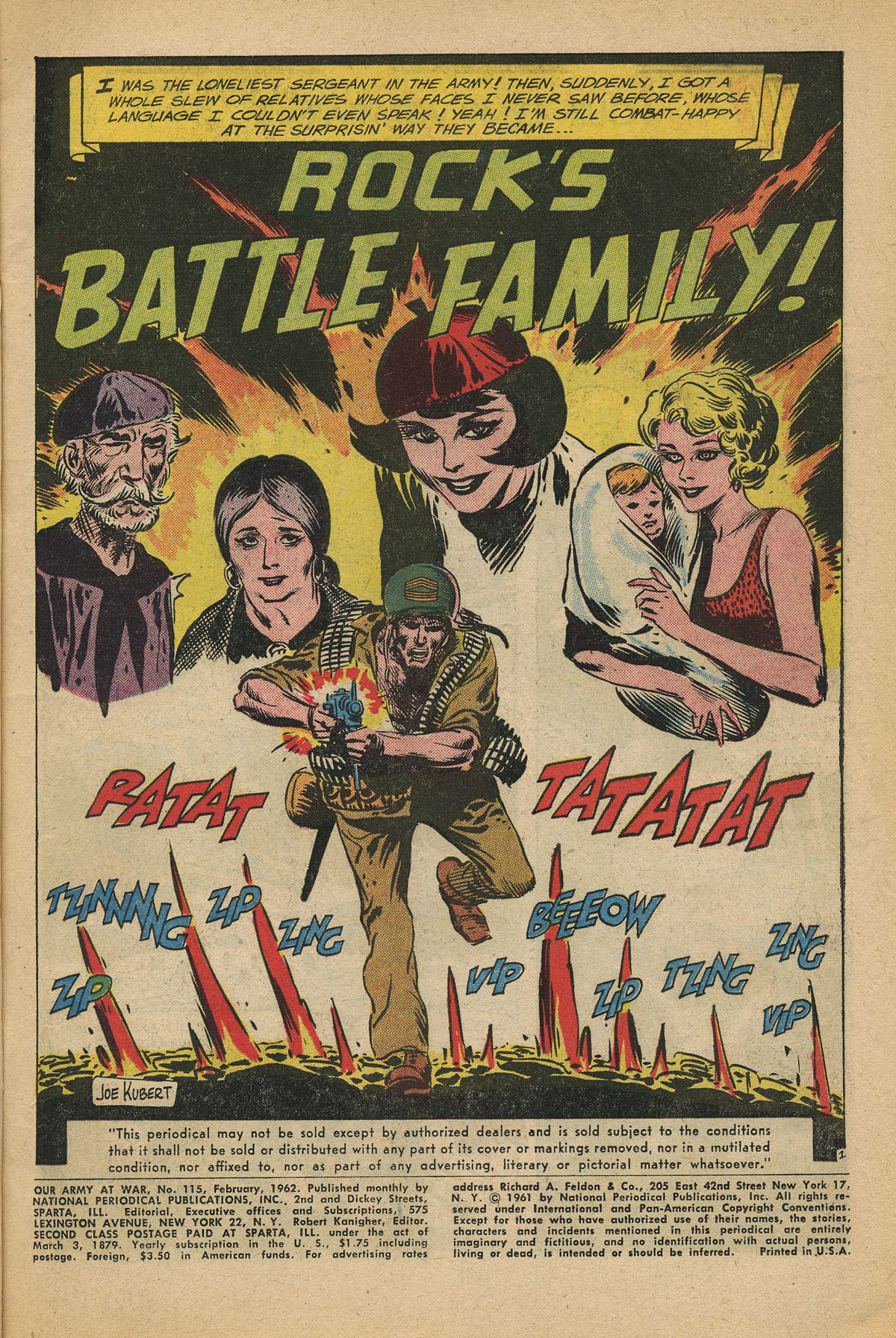 Read online Our Army at War (1952) comic -  Issue #115 - 3
