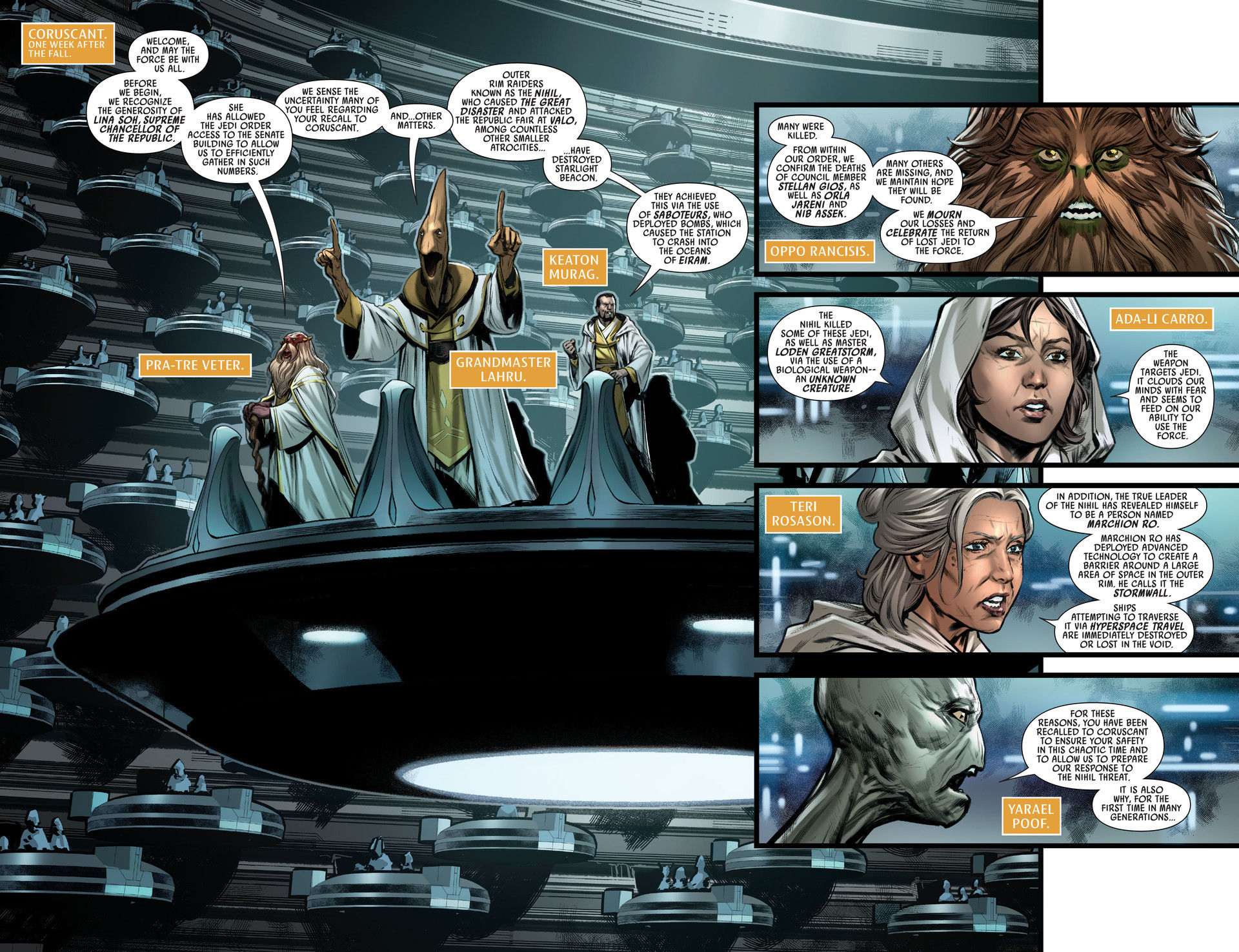 Read online Star Wars: The High Republic: Shadows of Starlight comic -  Issue #1 - 6