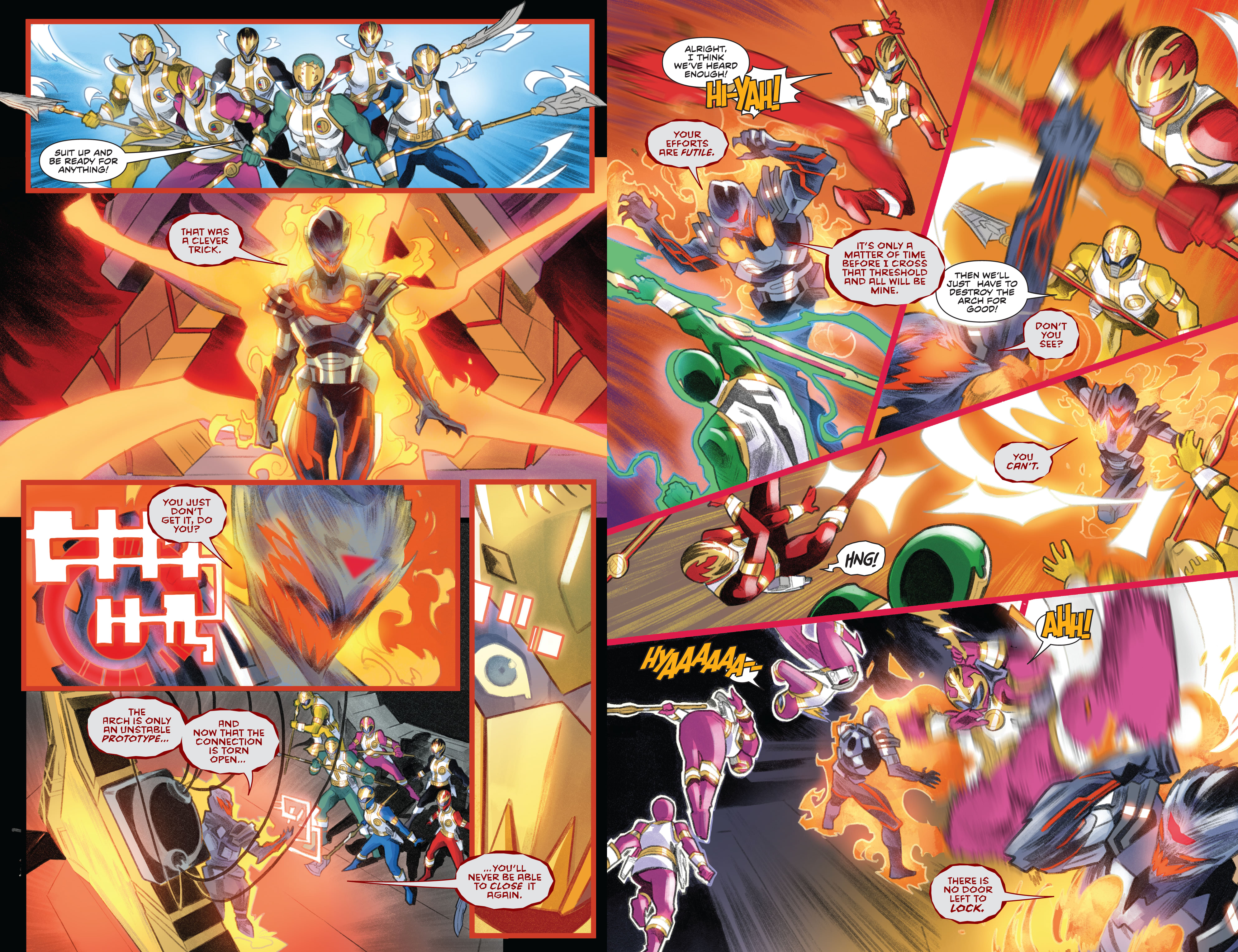 Read online Power Rangers Universe comic -  Issue #6 - 6