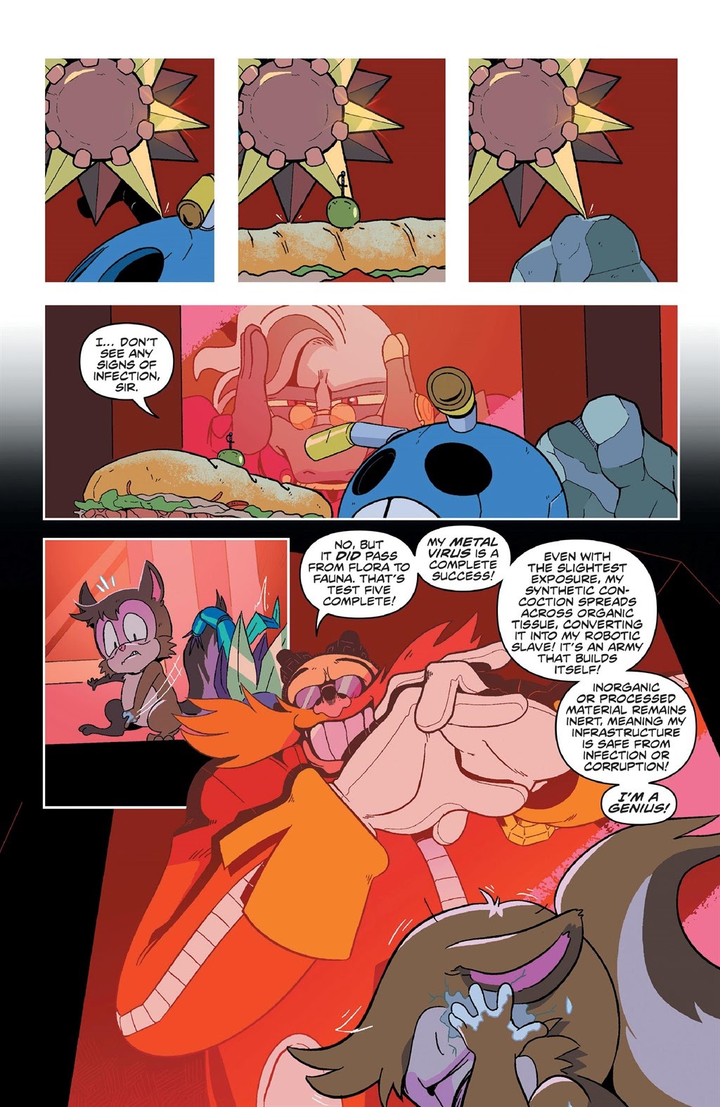 Read online Sonic the Hedgehog (2018) comic -  Issue # _The IDW Collection 2 (Part 1) - 20
