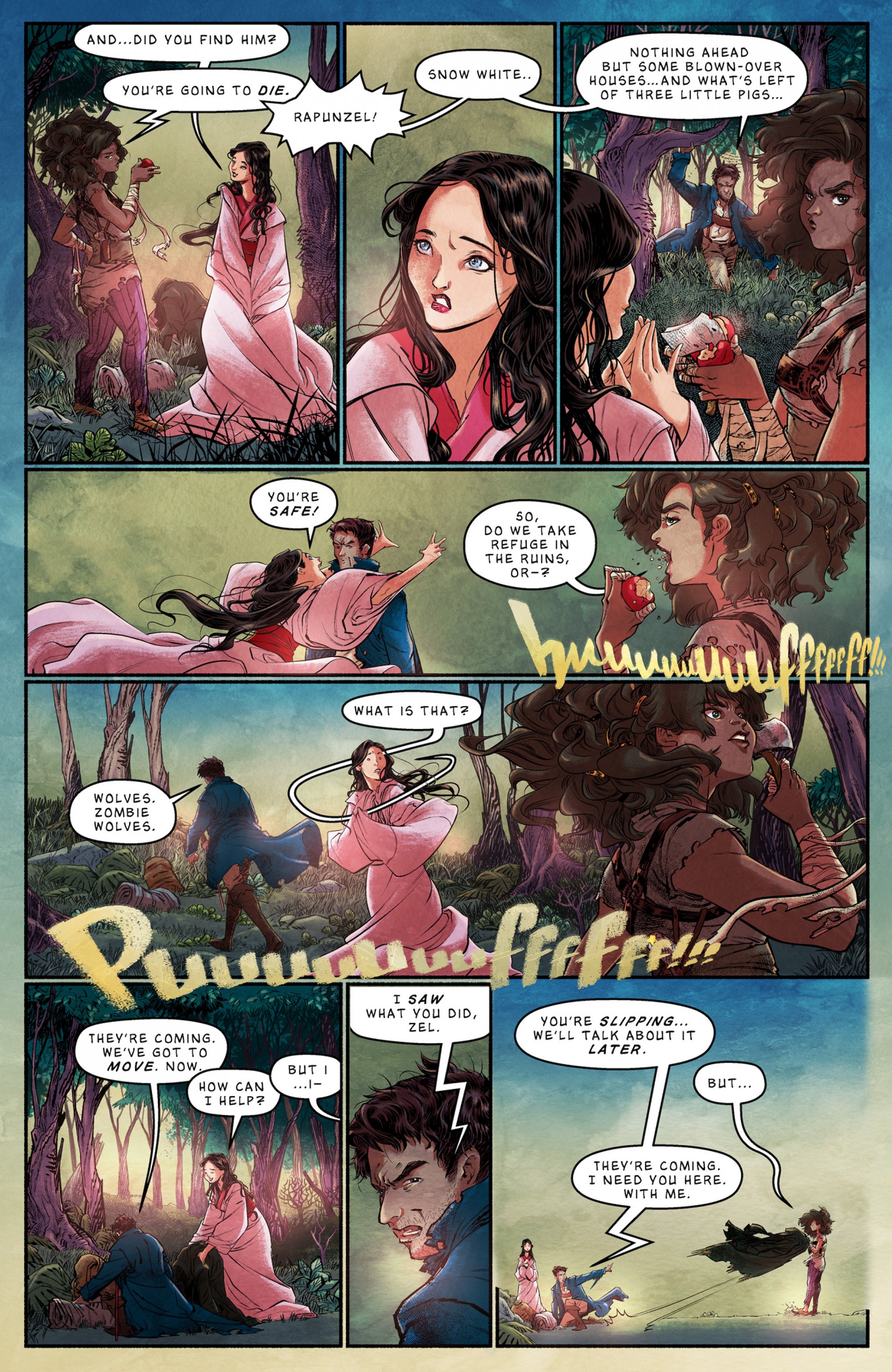 Read online Snow White Zombie Apocalypse comic -  Issue # Full - 41