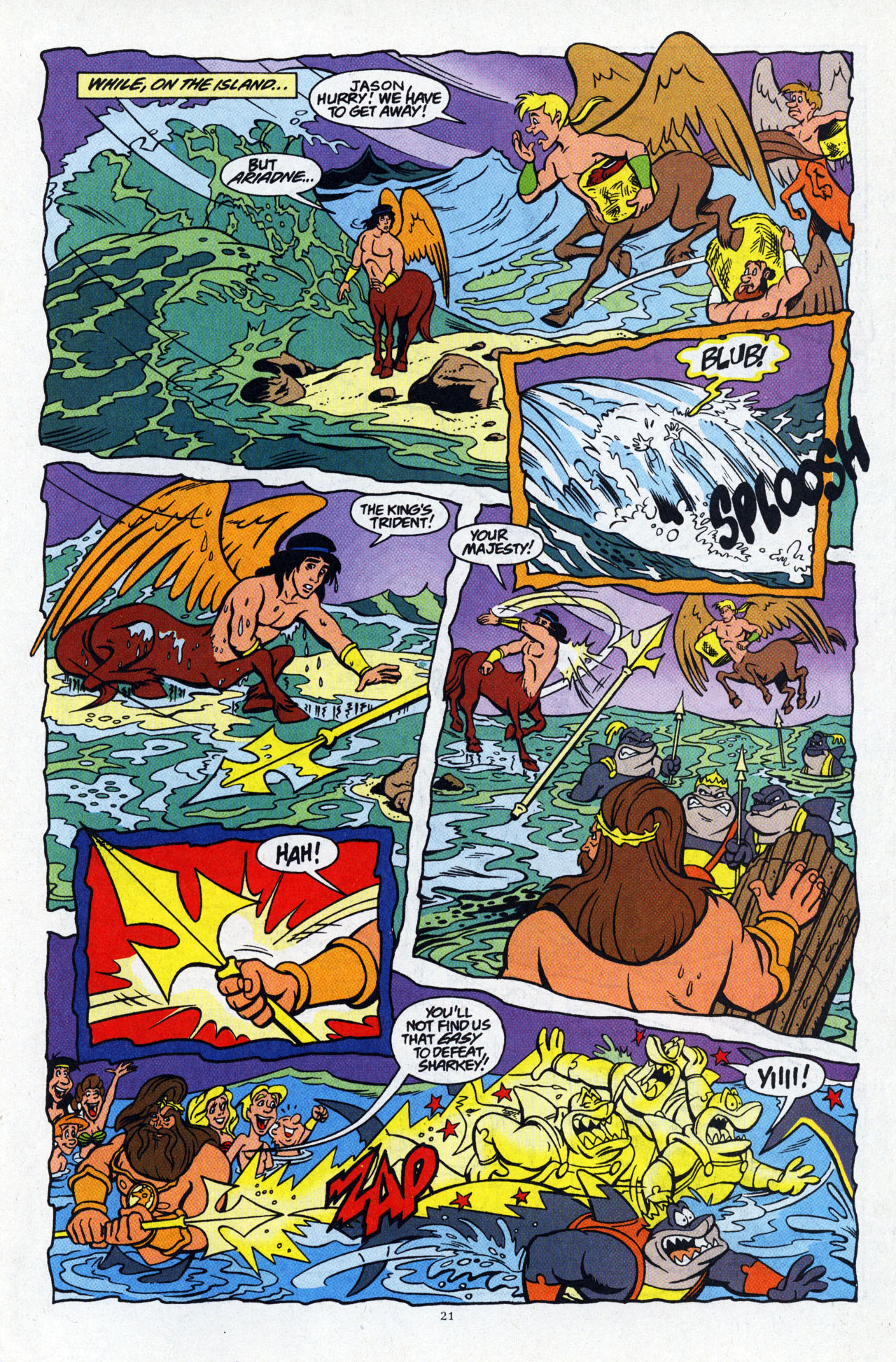 Read online Disney's The Little Mermaid comic -  Issue #12 - 22