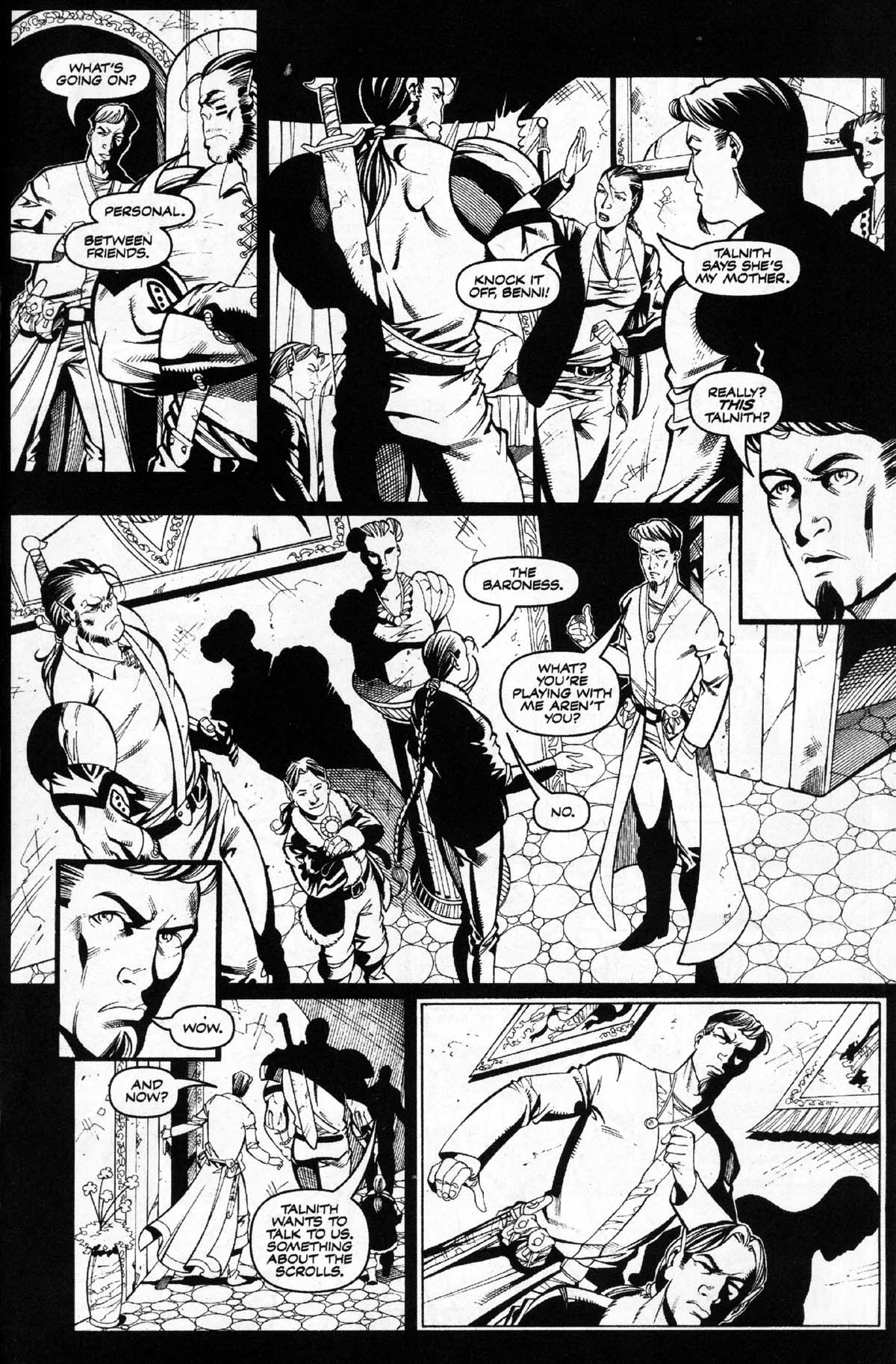 Read online Dungeons & Dragons: Black & White comic -  Issue #3 - 21