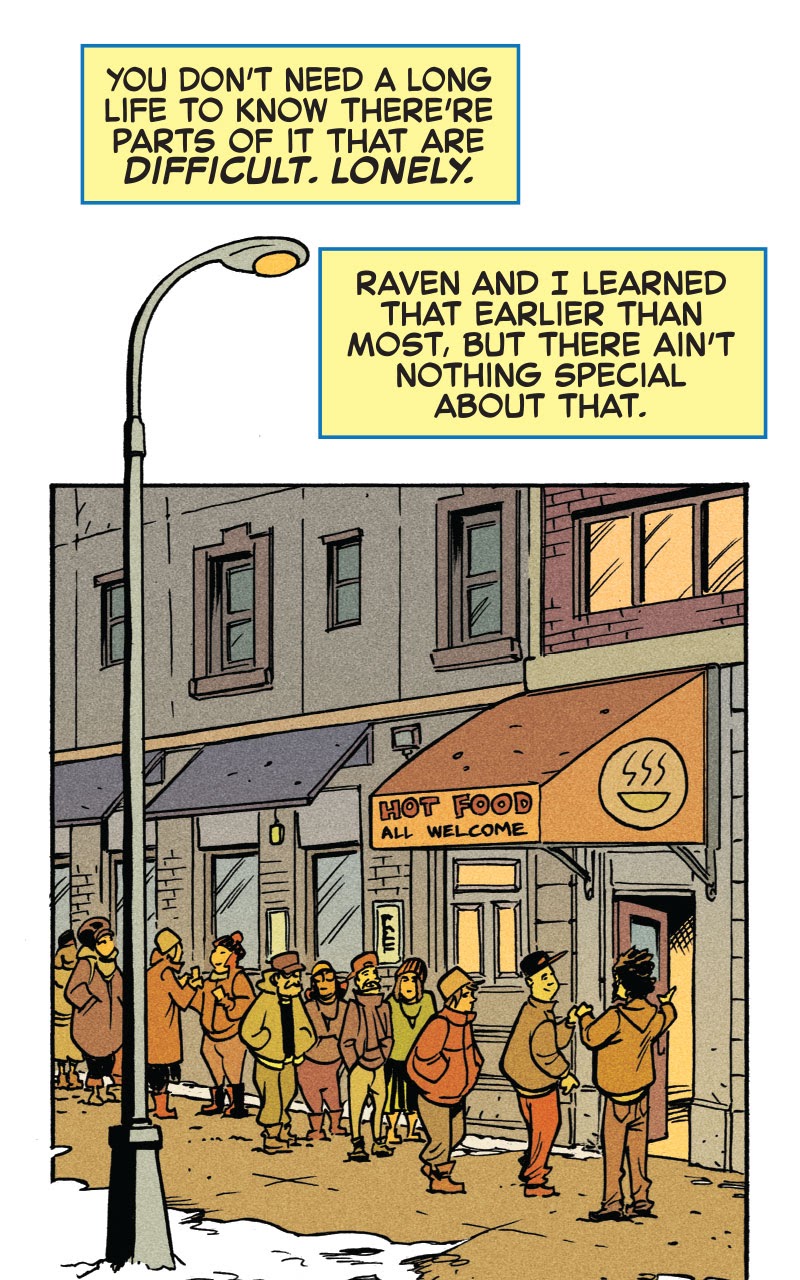 Read online Mighty Marvel Holiday Special - Happy Holidays, Mr. Howlett Infinity Comic comic -  Issue #1 - 57