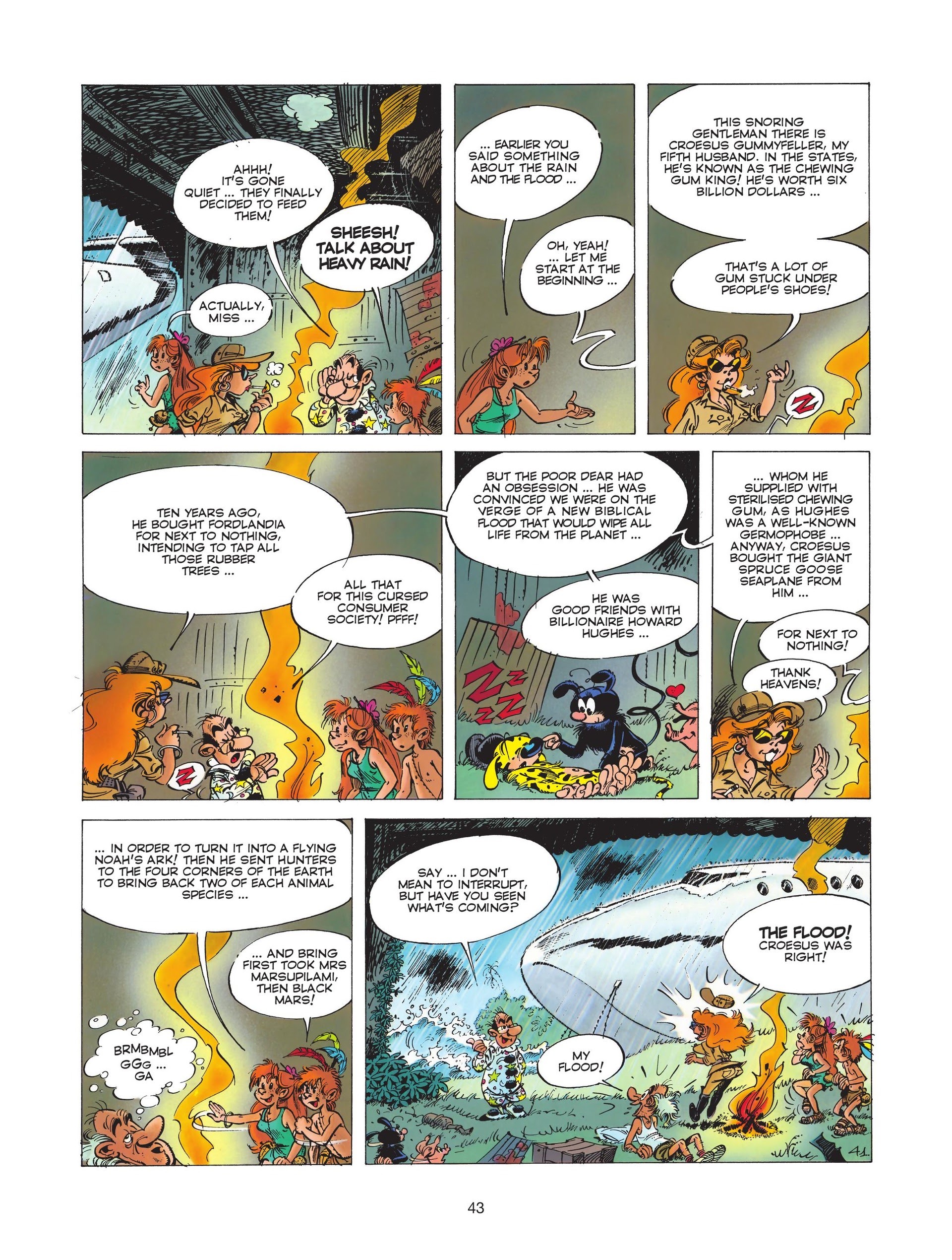 Read online Marsupilami comic -  Issue #6 - 45