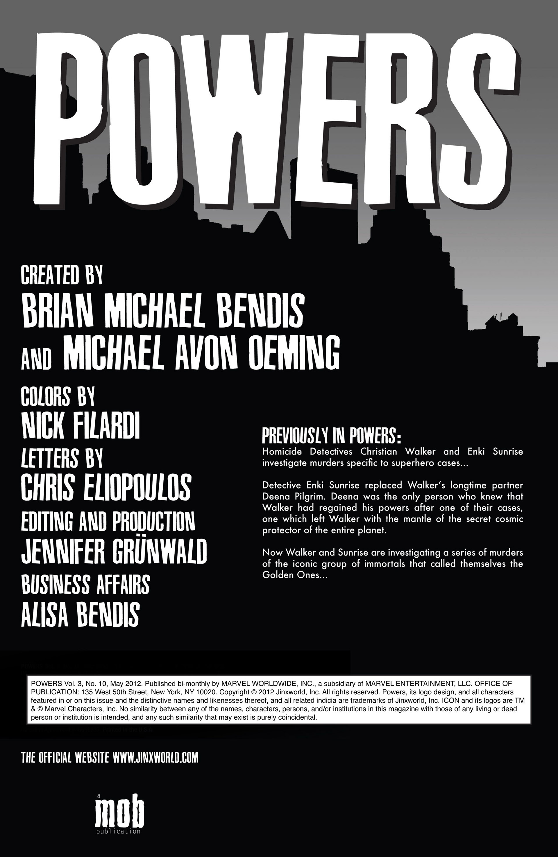 Read online Powers (2009) comic -  Issue #10 - 2
