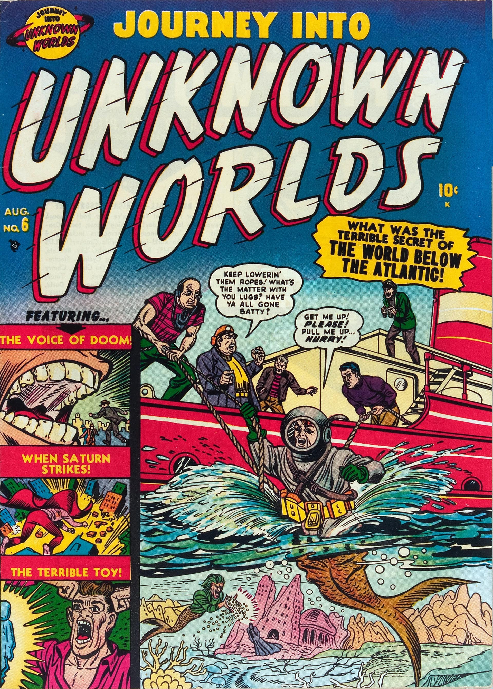 Read online Journey Into Unknown Worlds comic -  Issue #6 - 1