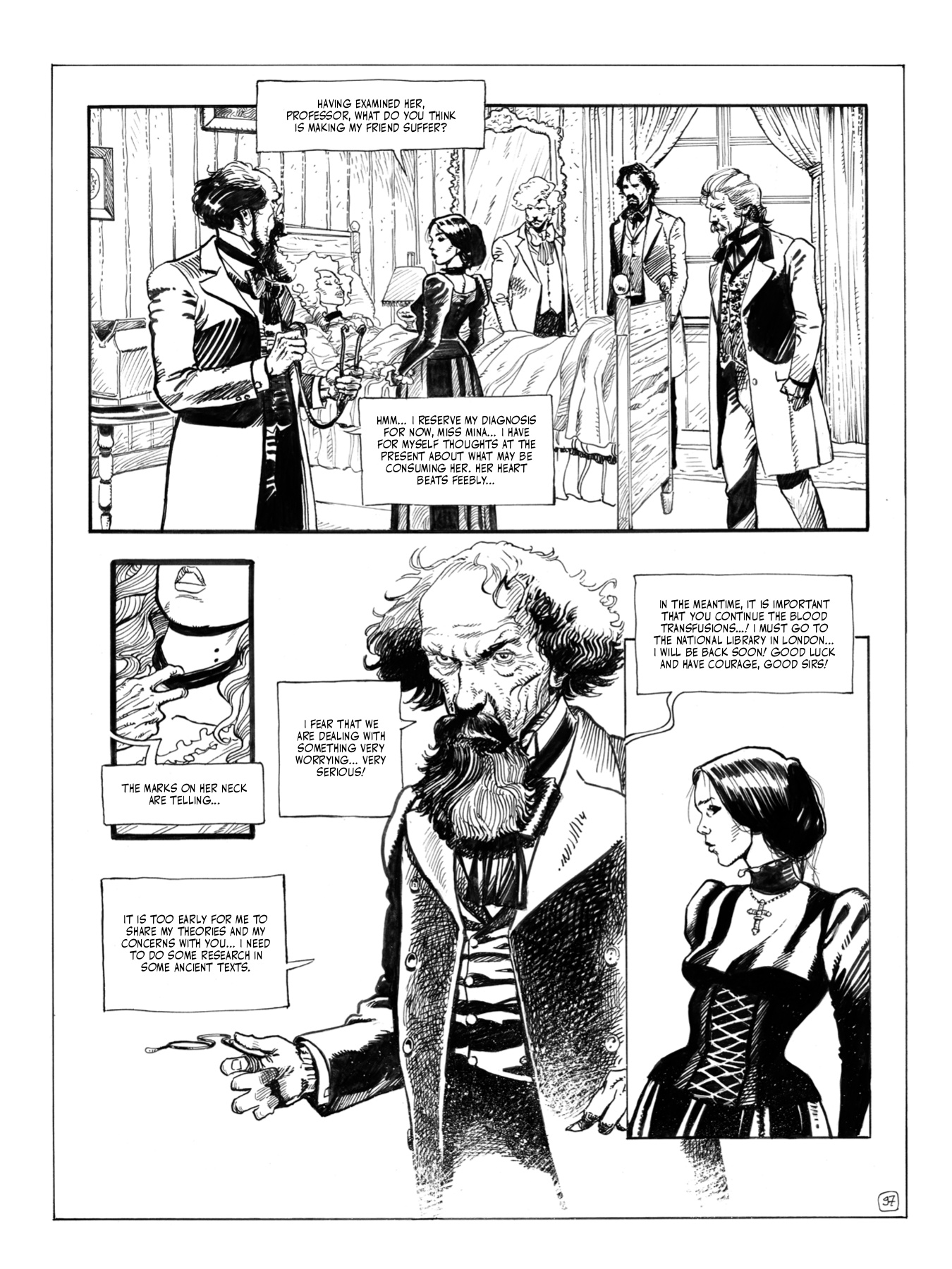Read online Bram Stoker's Dracula by Georges Bess comic -  Issue # TPB (Part 2) - 1
