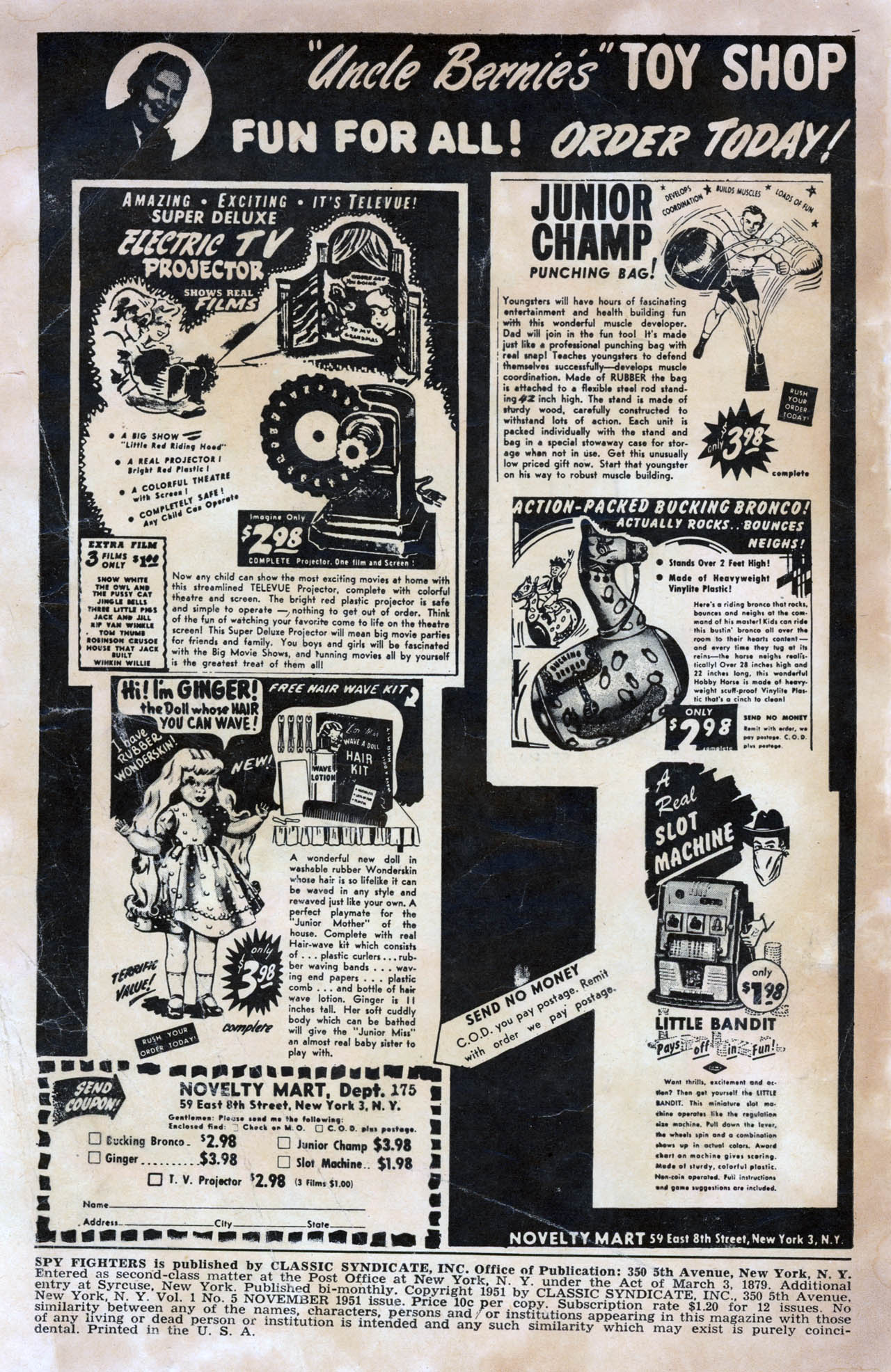 Read online Spy Fighters comic -  Issue #5 - 2