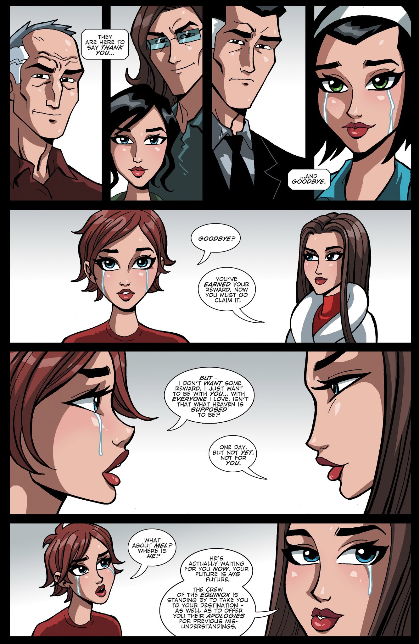 Read online [email protected]: The Blasphemy Throne comic -  Issue #7 - 29