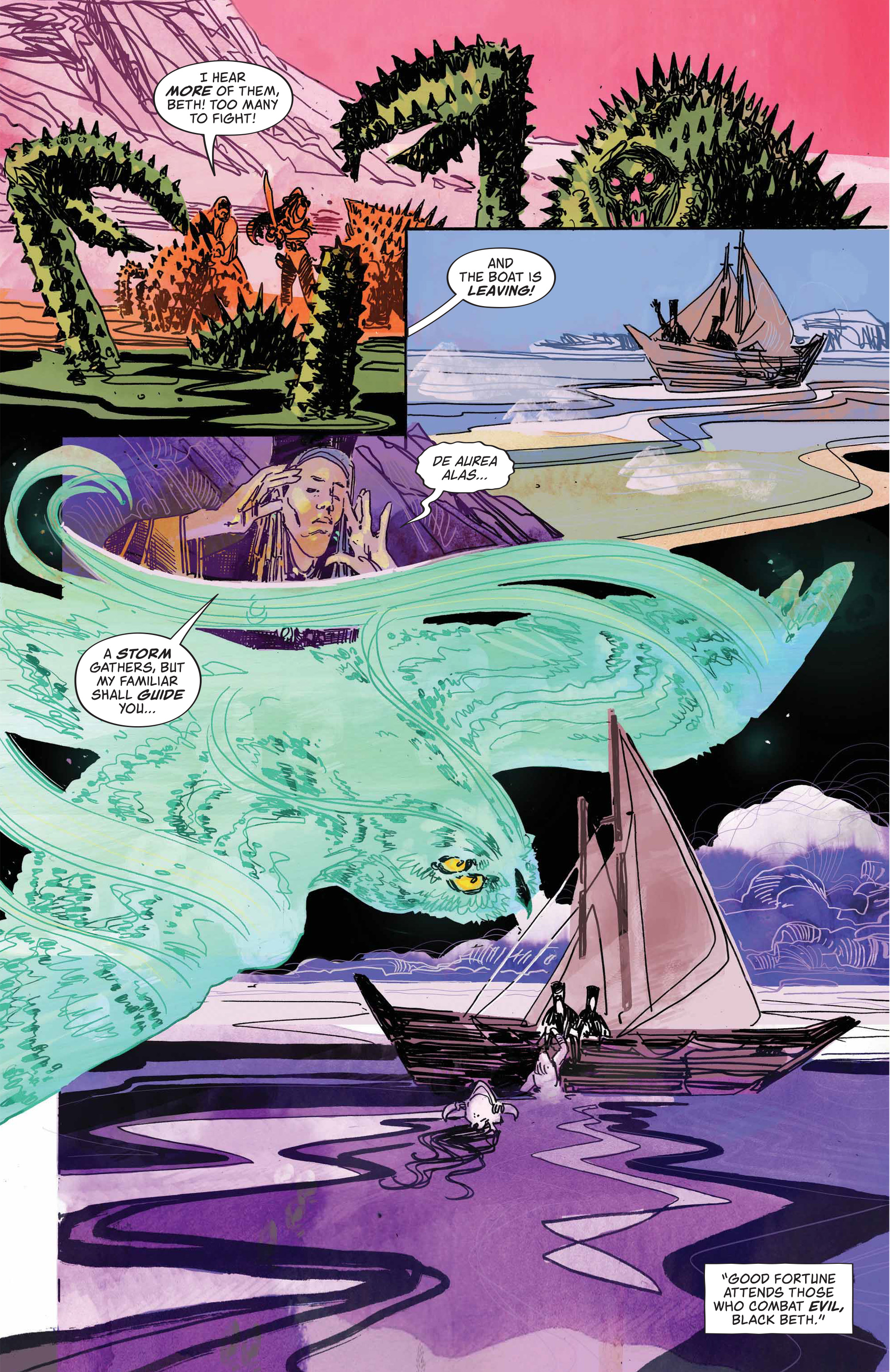Read online Black Beth: Vengeance be thy name comic -  Issue # TPB - 57