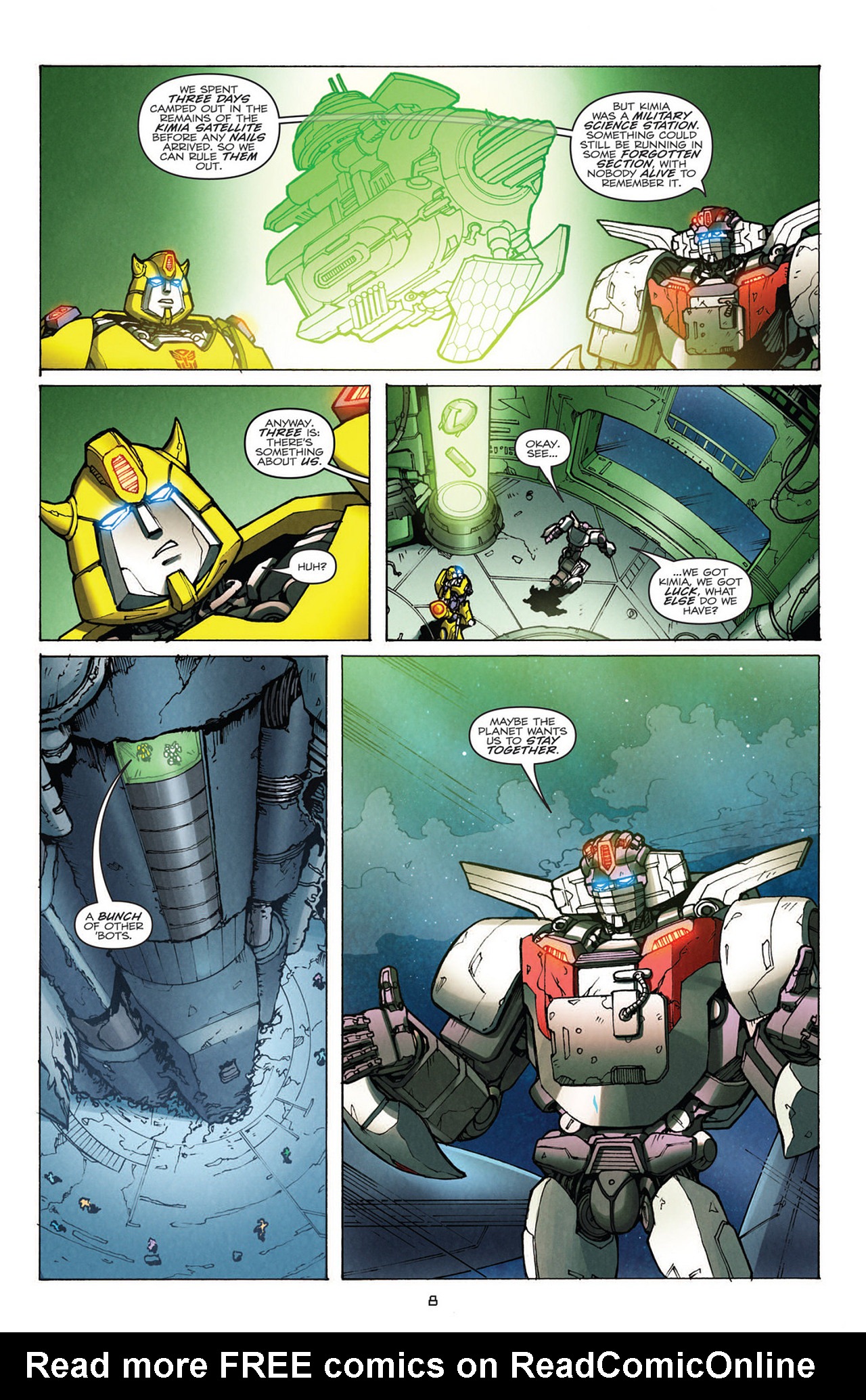 Read online Transformers: Robots In Disguise (2012) comic -  Issue #9 - 11