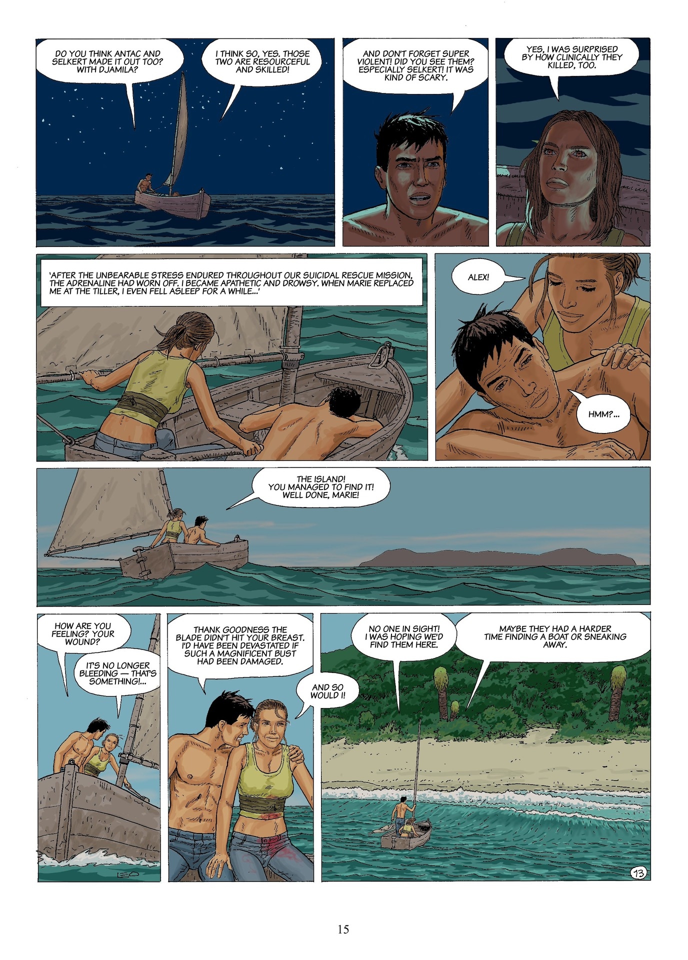 Read online The Survivors comic -  Issue #4 - 17