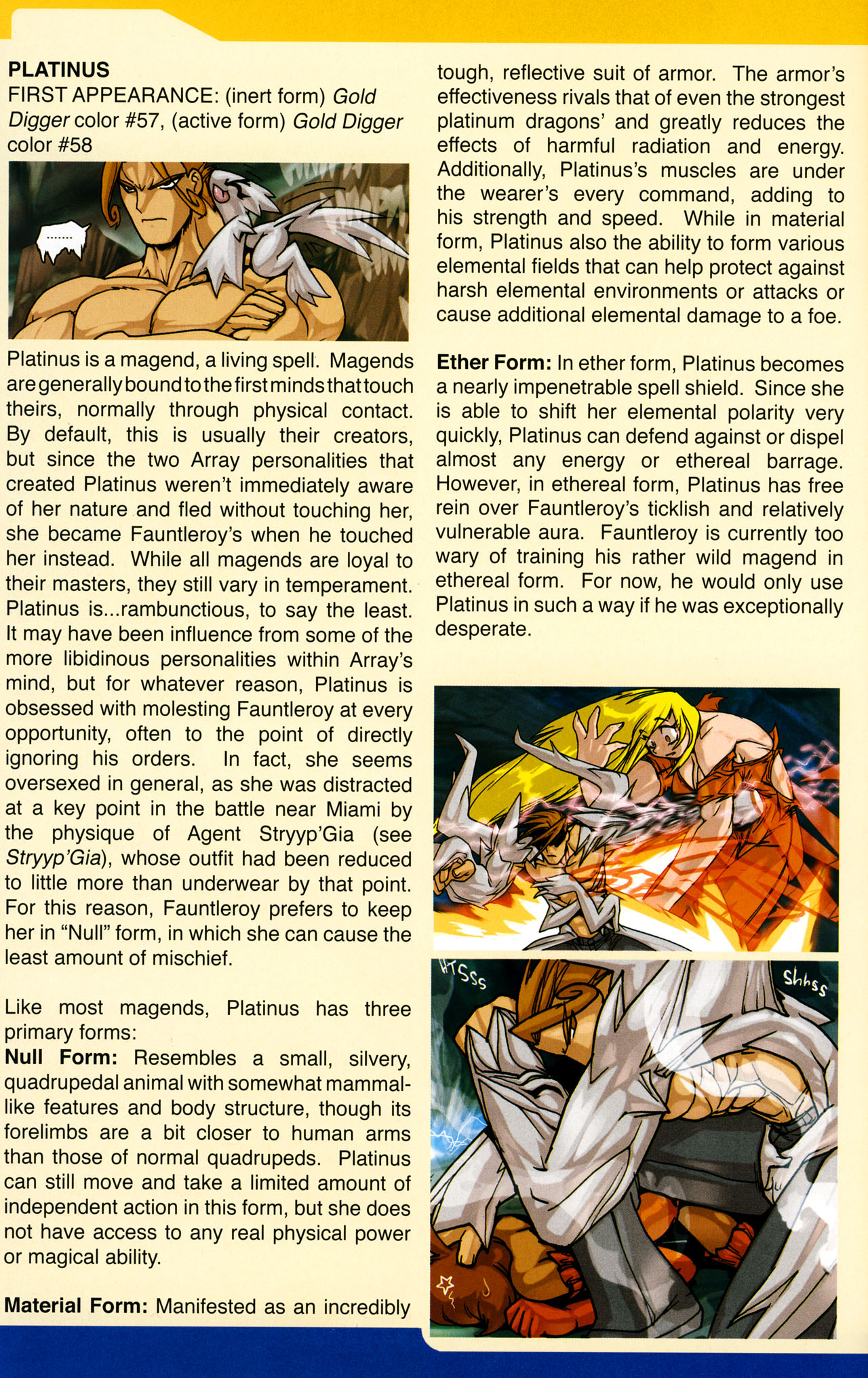 Read online Gold Digger Sourcebook: The Official Handbook of the GD Universe comic -  Issue #5 - 14