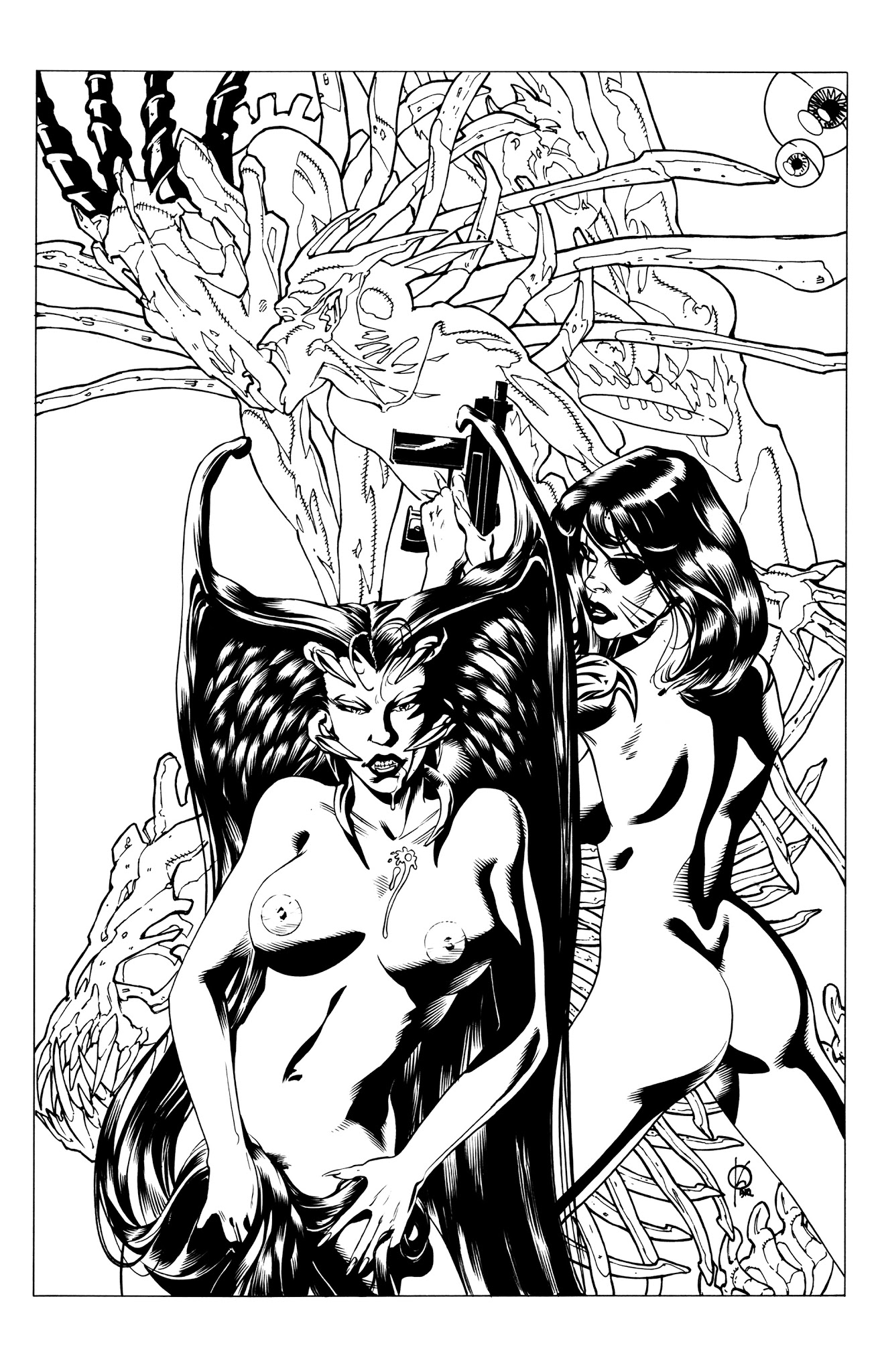 Read online Vamperotica Dare to Bare comic -  Issue #1 - 20