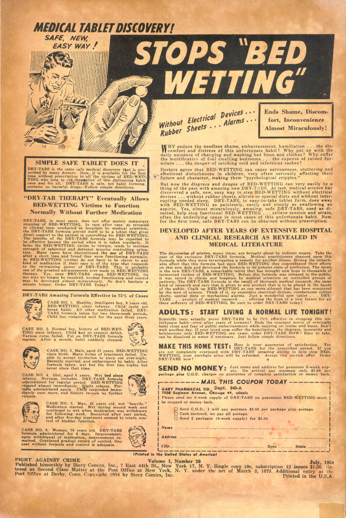 Read online Fight Against Crime comic -  Issue #20 - 2