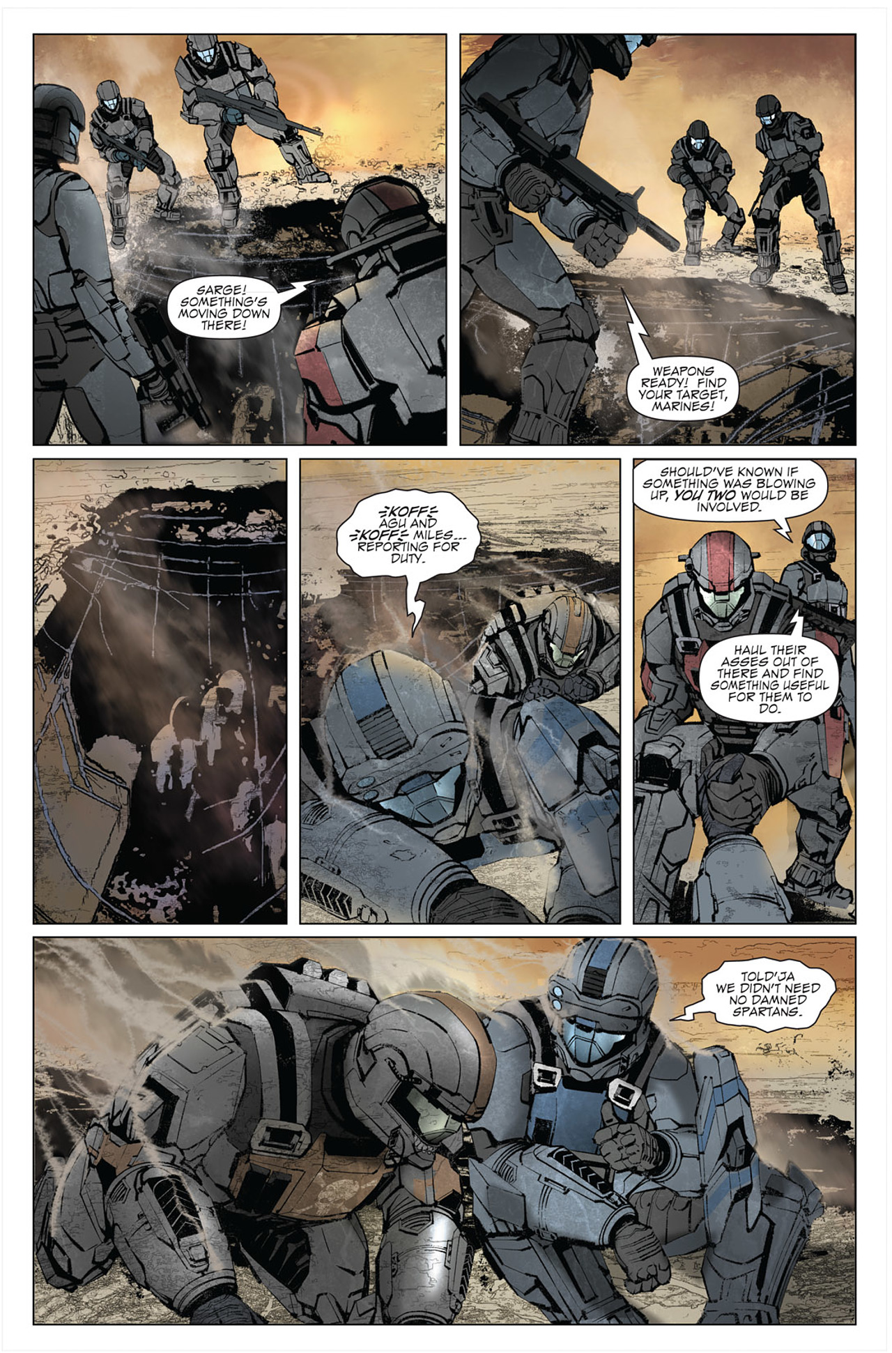 Read online Halo: Helljumper comic -  Issue # Full - 123