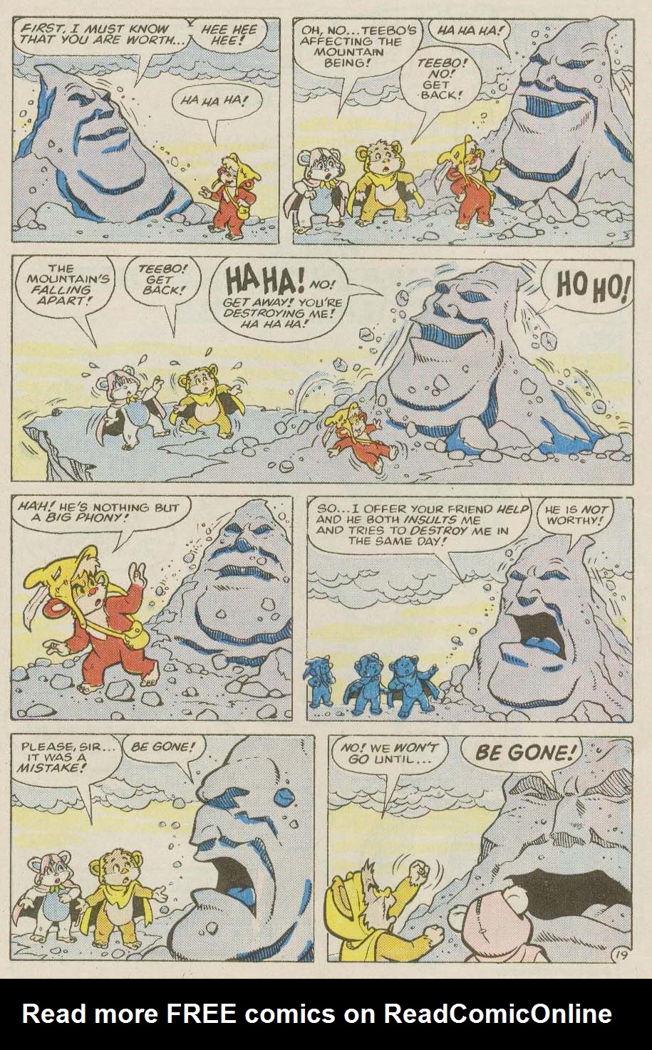 Read online Ewoks (1987) comic -  Issue #7 - 20