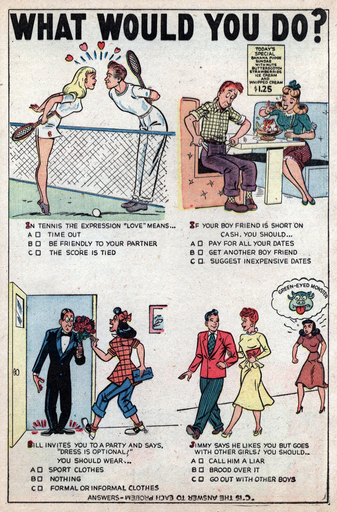 Read online Junior Miss (1947) comic -  Issue #36 - 34