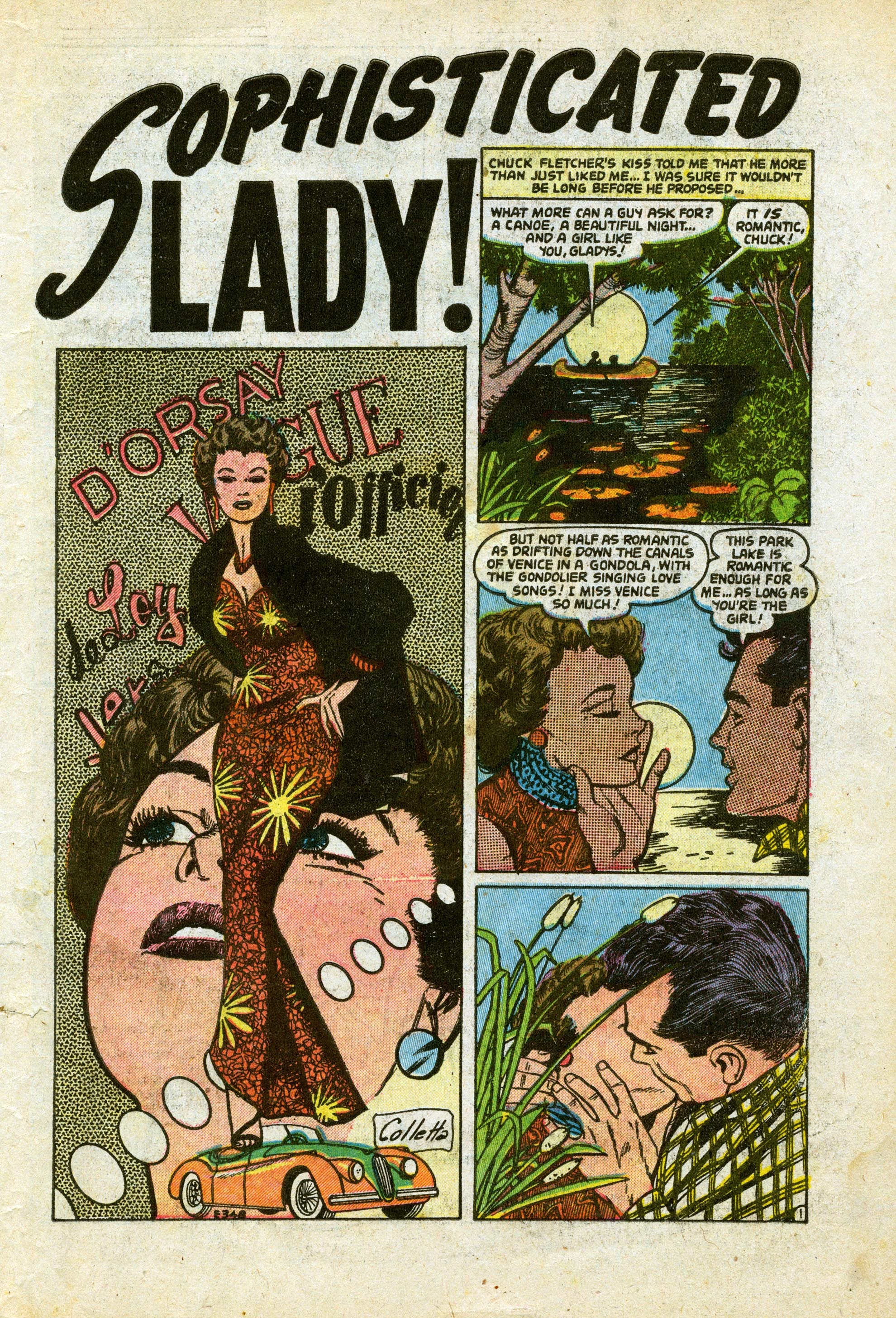 Read online Love Romances comic -  Issue #40 - 3