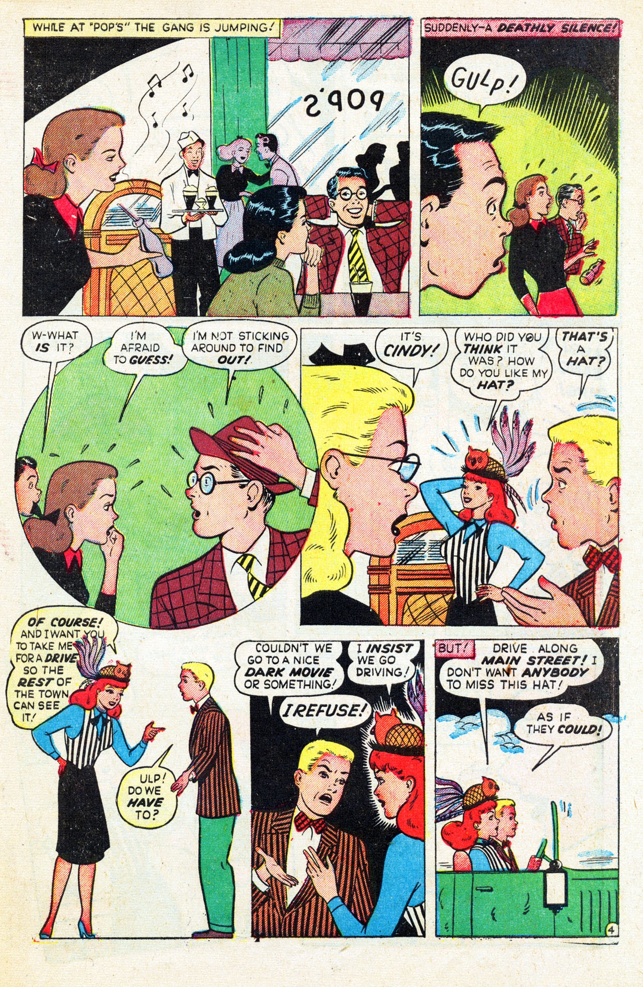 Read online Junior Miss (1947) comic -  Issue #33 - 37