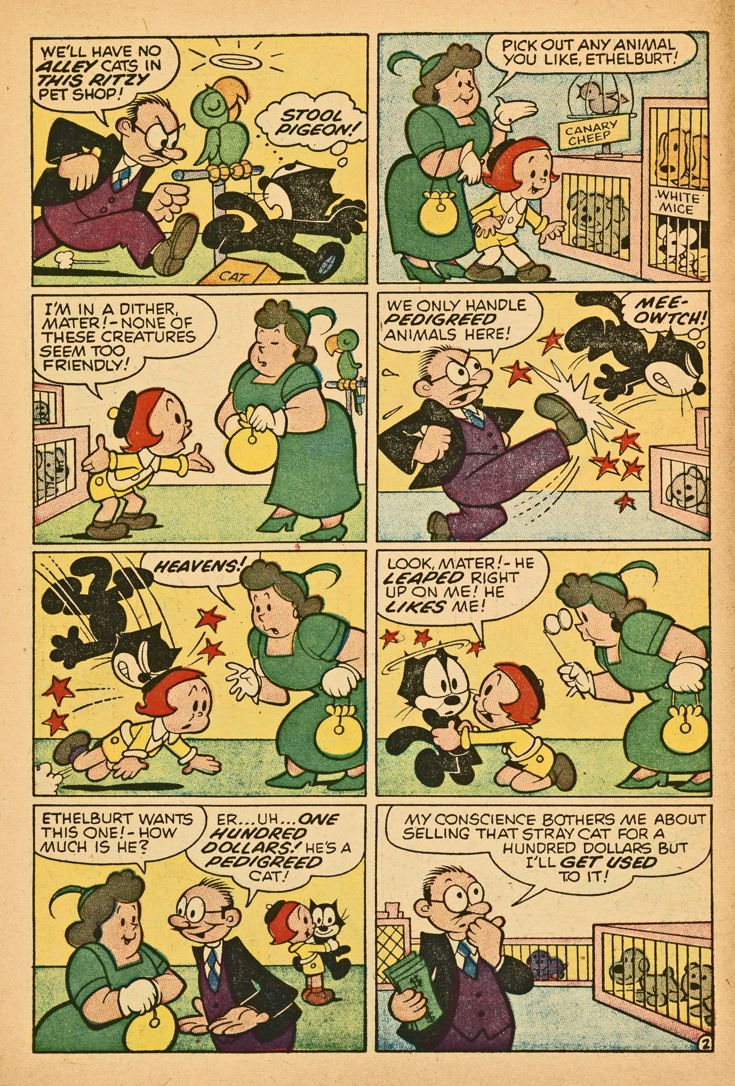Read online Felix the Cat (1955) comic -  Issue #109 - 6