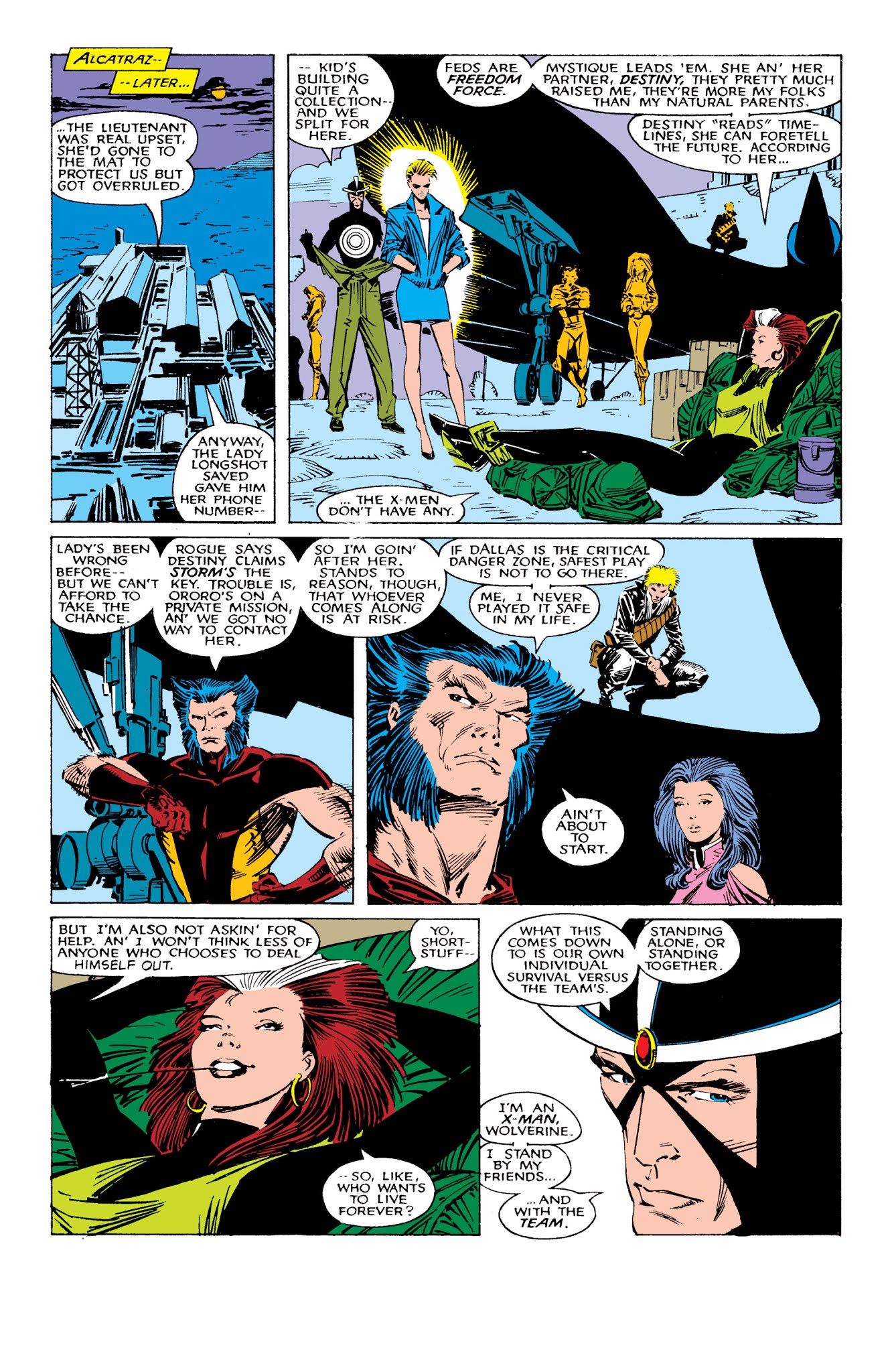 Read online X-Men: Fall of the Mutants comic -  Issue # TPB 1 (Part 2) - 9