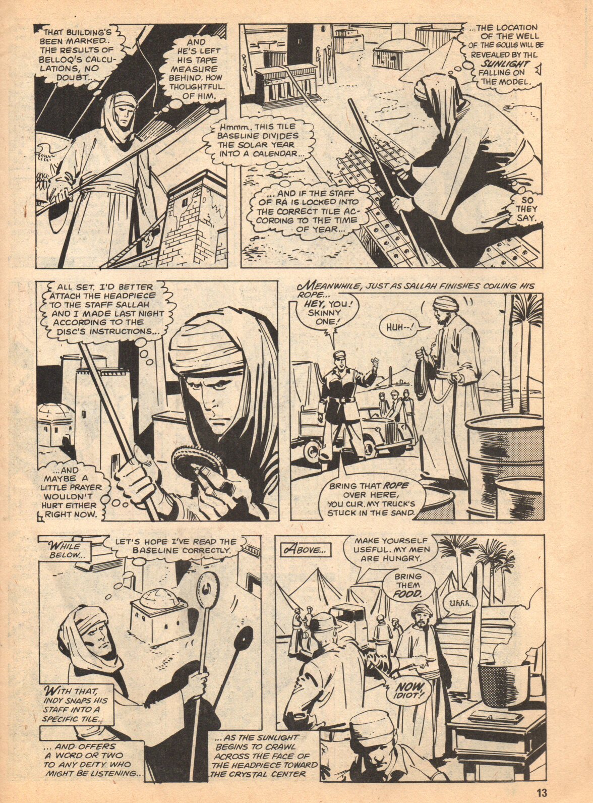 Read online Indiana Jones comic -  Issue #8 - 13