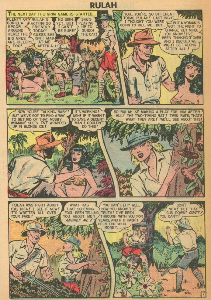 Read online Rulah - Jungle Goddess comic -  Issue #20 - 31