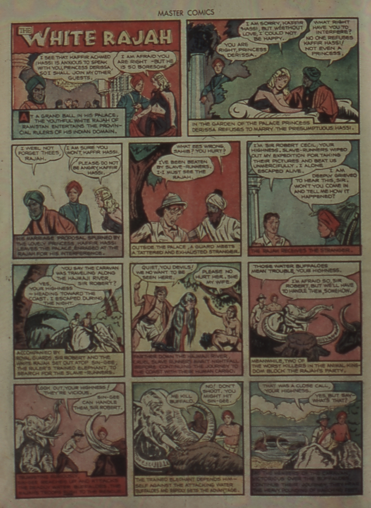 Read online Master Comics comic -  Issue #4 - 10