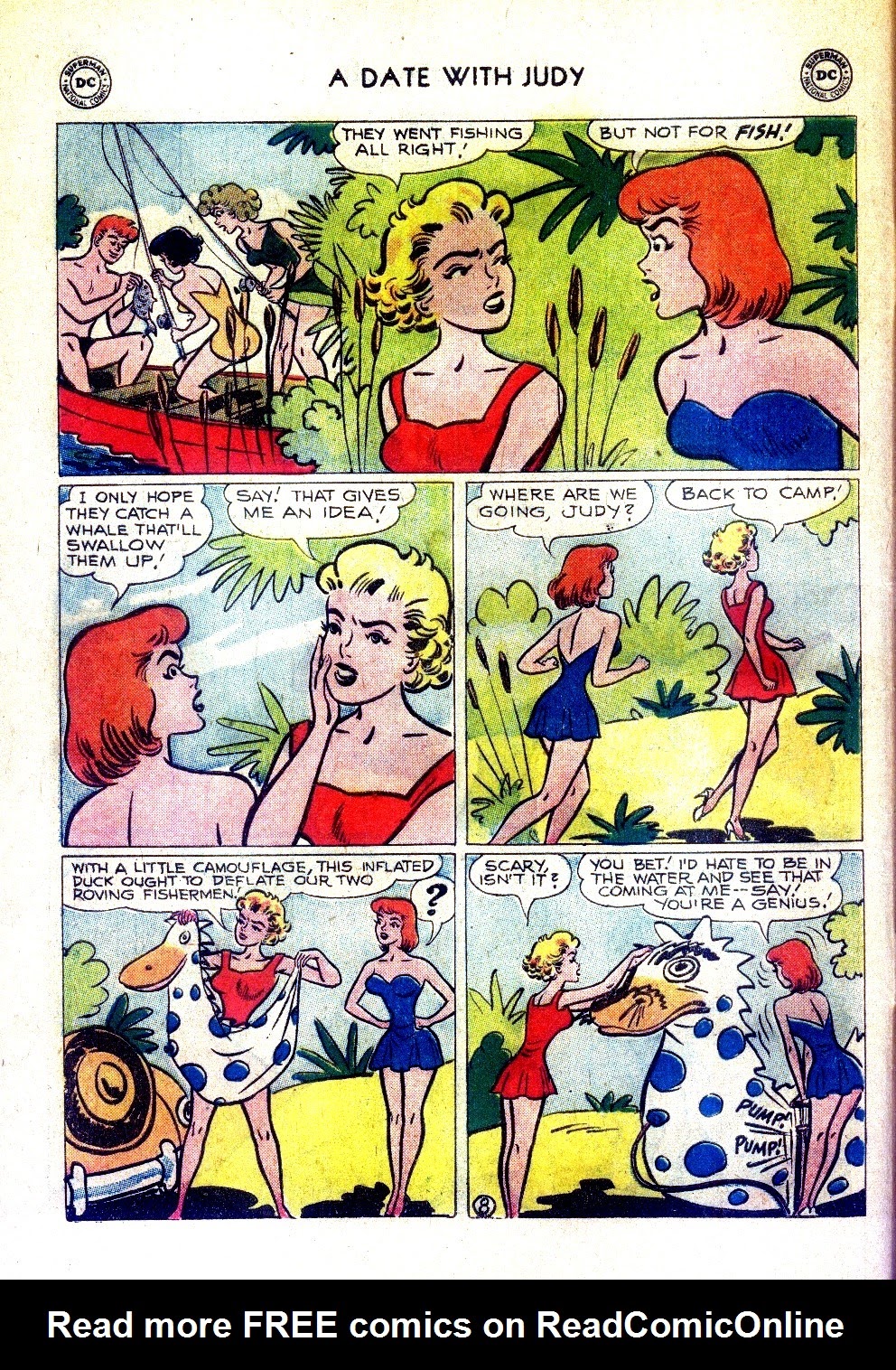 Read online A Date with Judy comic -  Issue #72 - 10