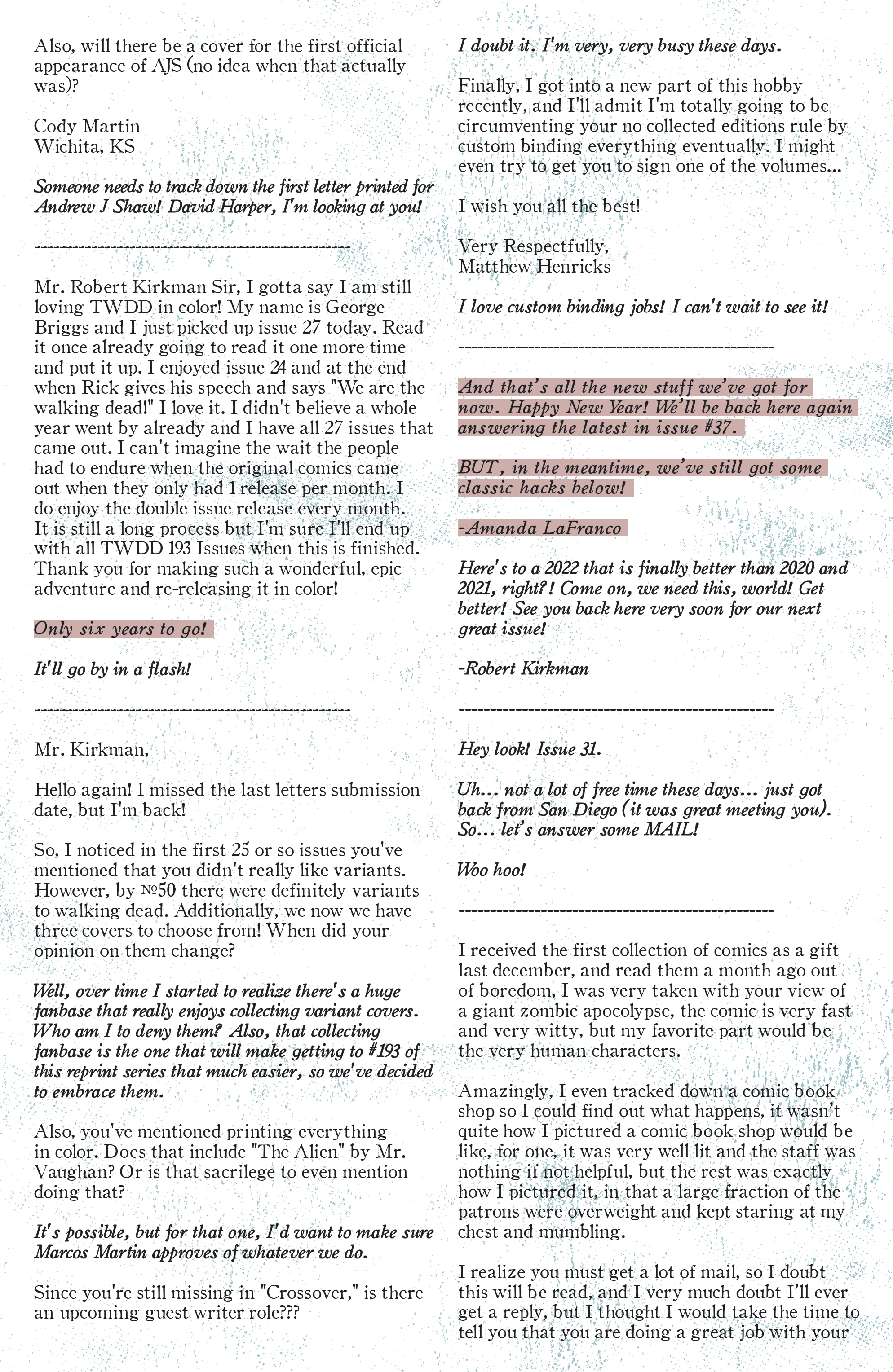 Read online The Walking Dead Deluxe comic -  Issue #31 - 28