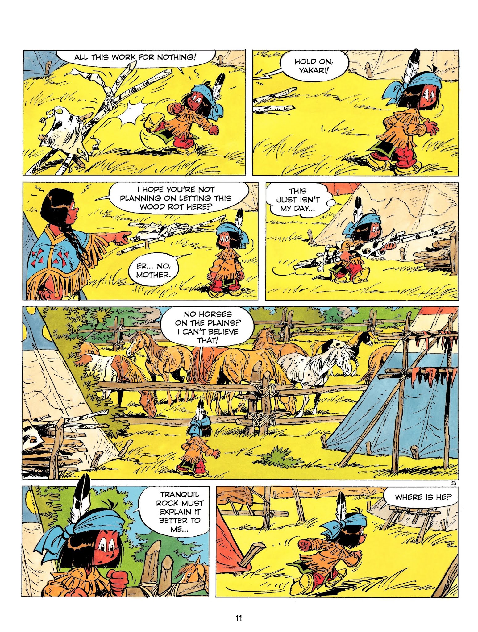 Read online Yakari comic -  Issue #15 - 12