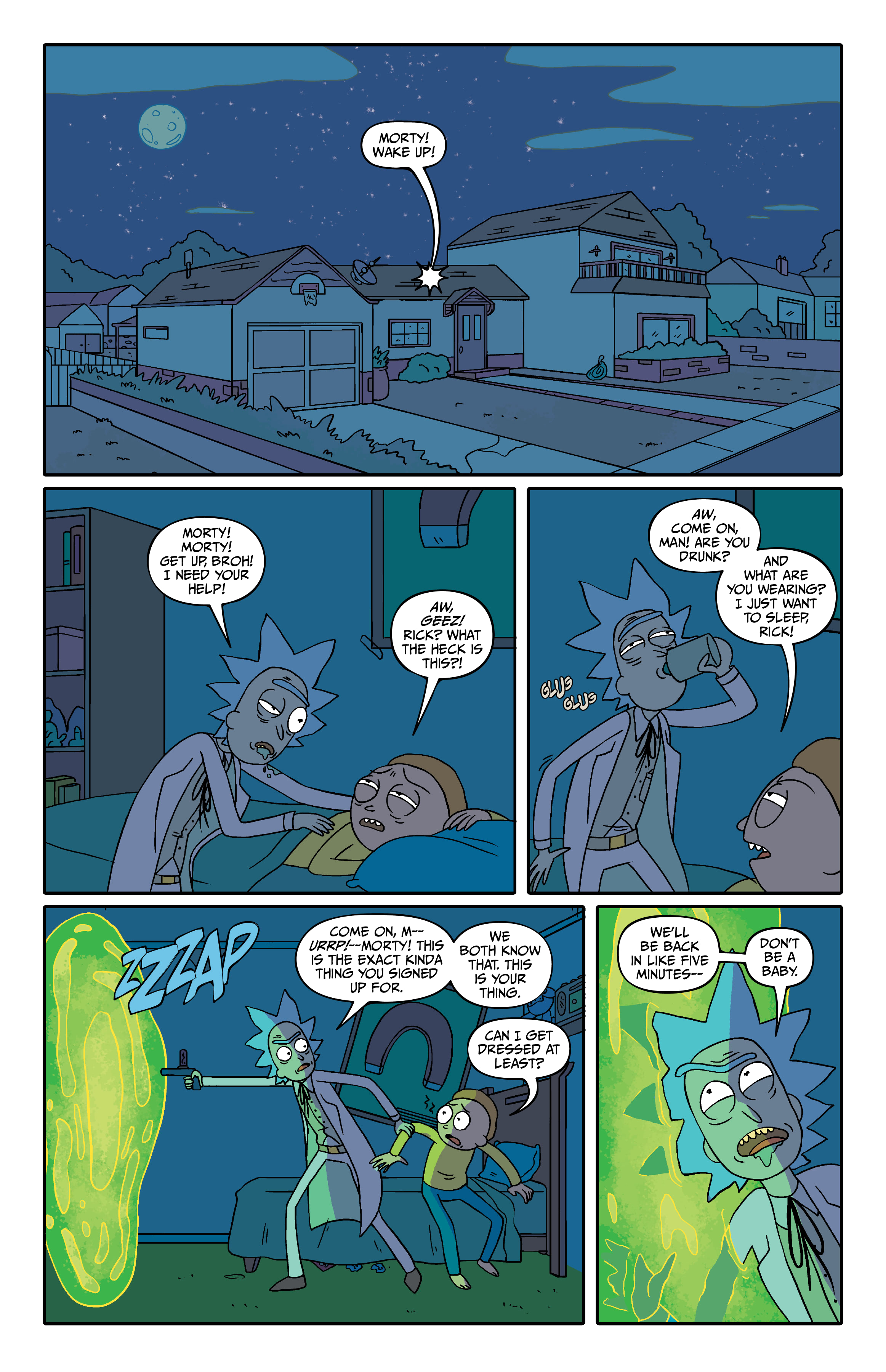 Read online Rick and Morty comic -  Issue # (2015) _Deluxe Edition 1 (Part 1) - 66