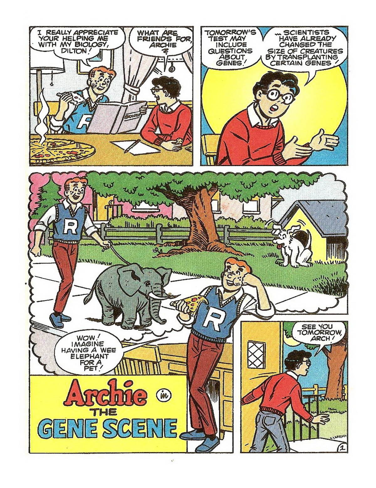 Read online Archie's Double Digest Magazine comic -  Issue #109 - 140