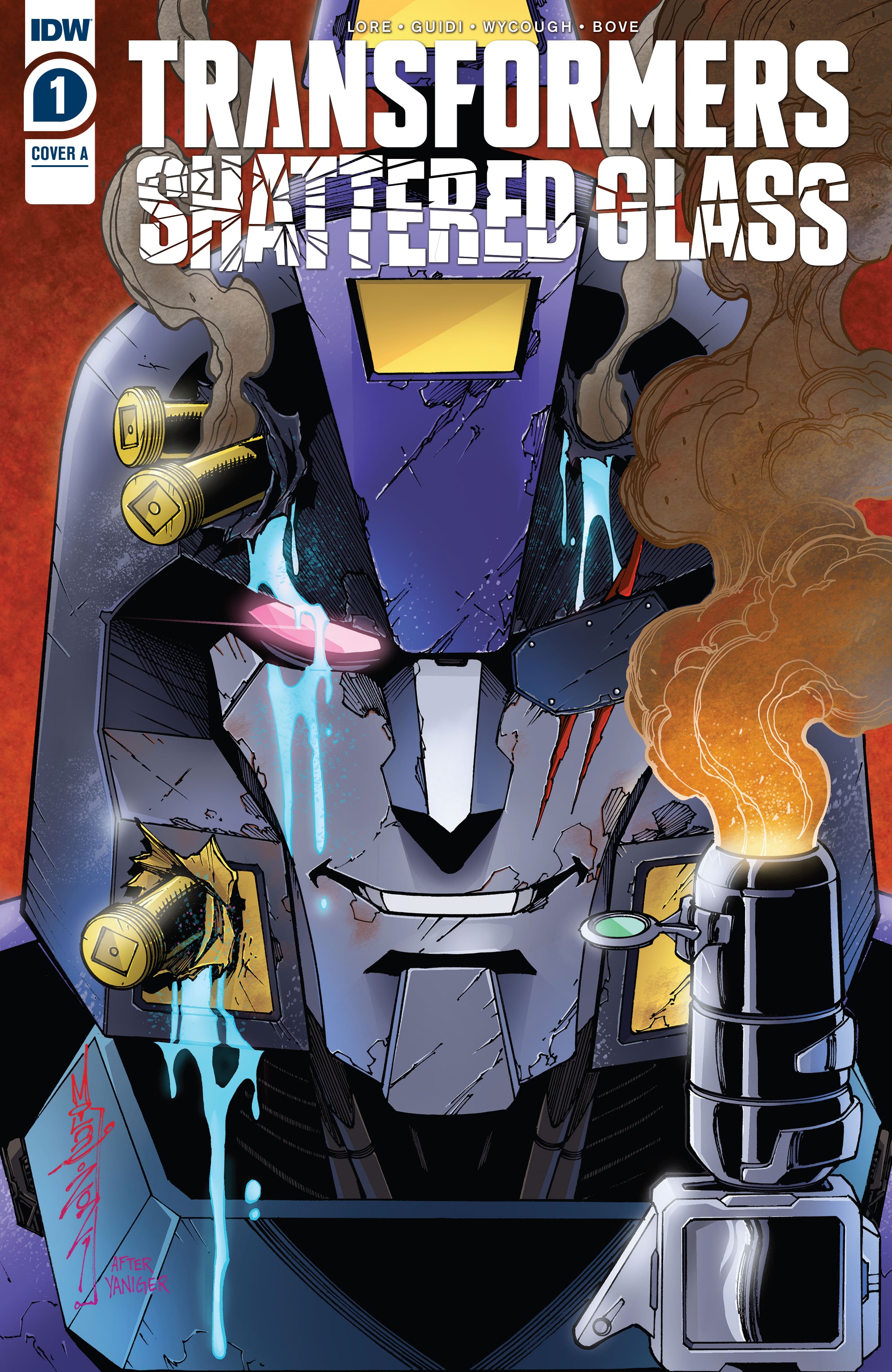 Read online Transformers: Shattered Glass comic -  Issue #1 - 1