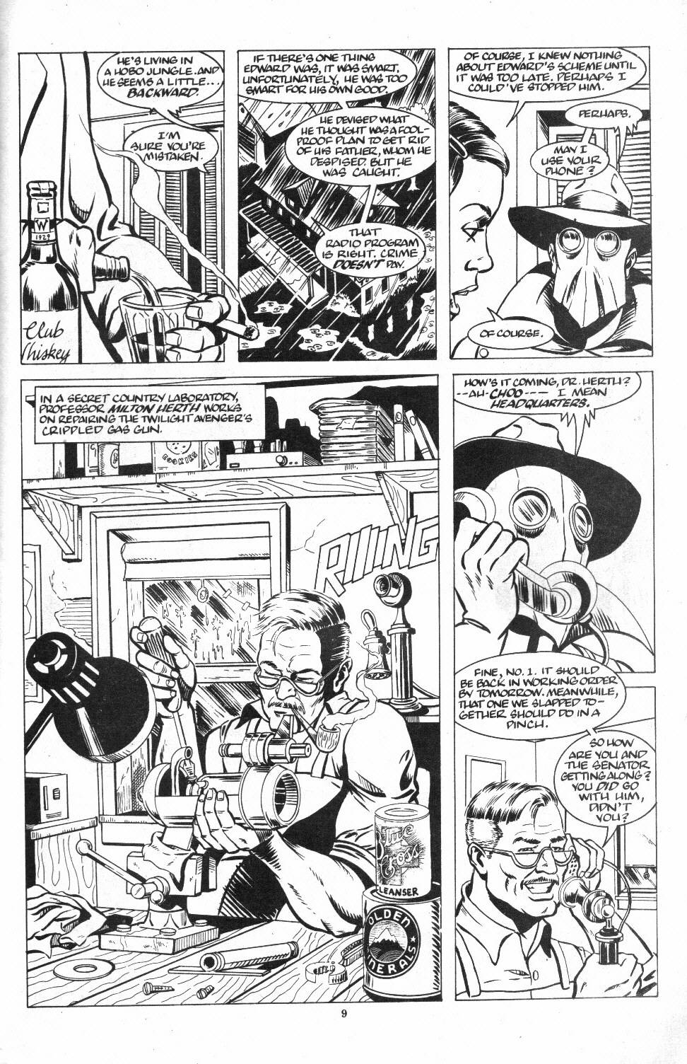 Read online Twilight Avenger comic -  Issue #4 - 11