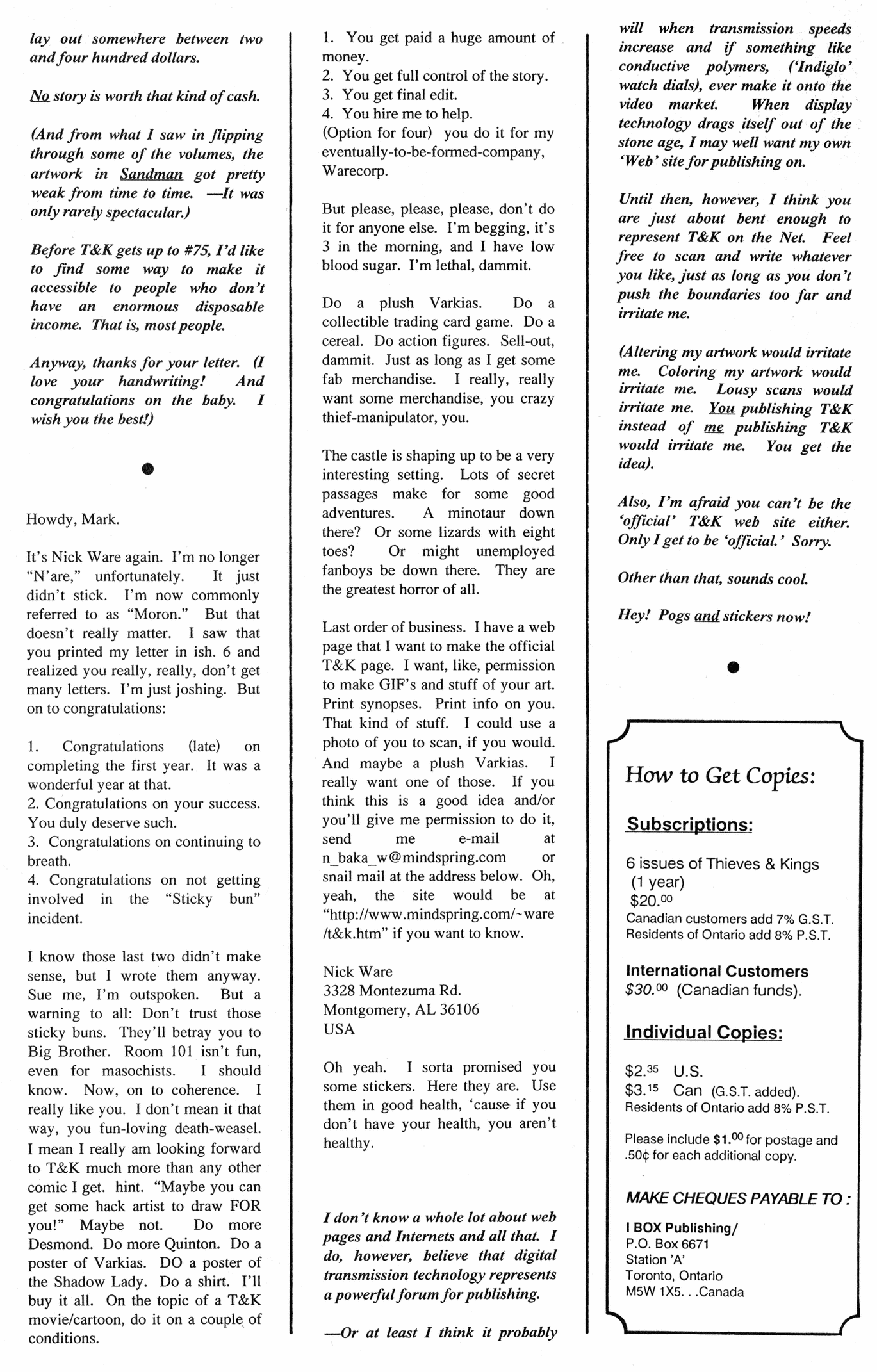 Read online Thieves & Kings comic -  Issue #9 - 26